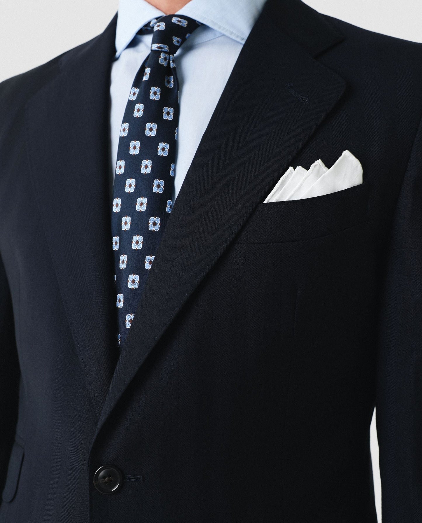 NEW CITY SUIT HERRINGBONE