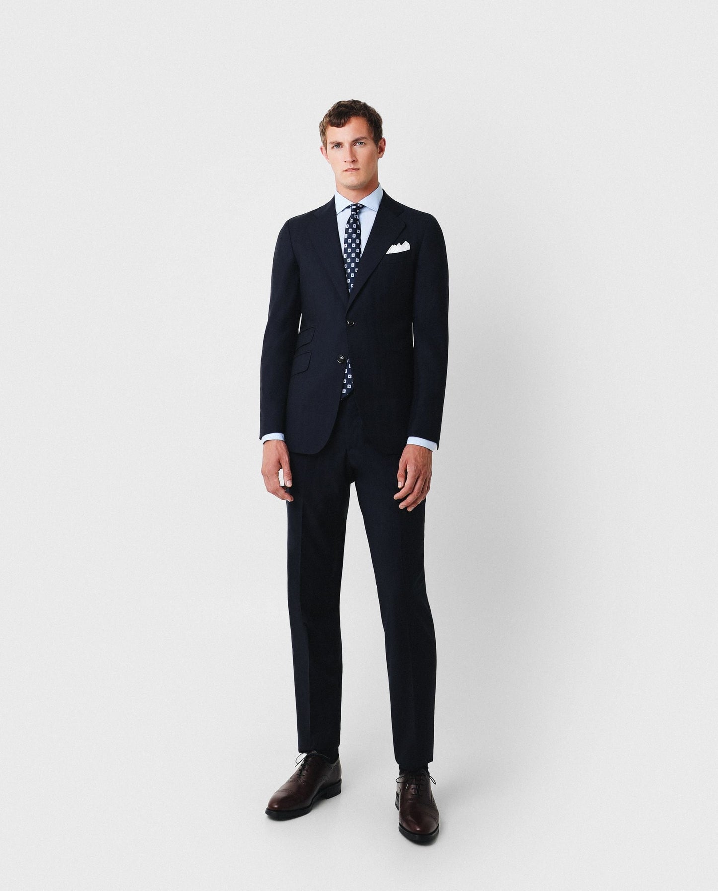 NEW CITY SUIT HERRINGBONE
