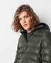 CHAQUETA ECO ACOLCHADA CAPUCHA
