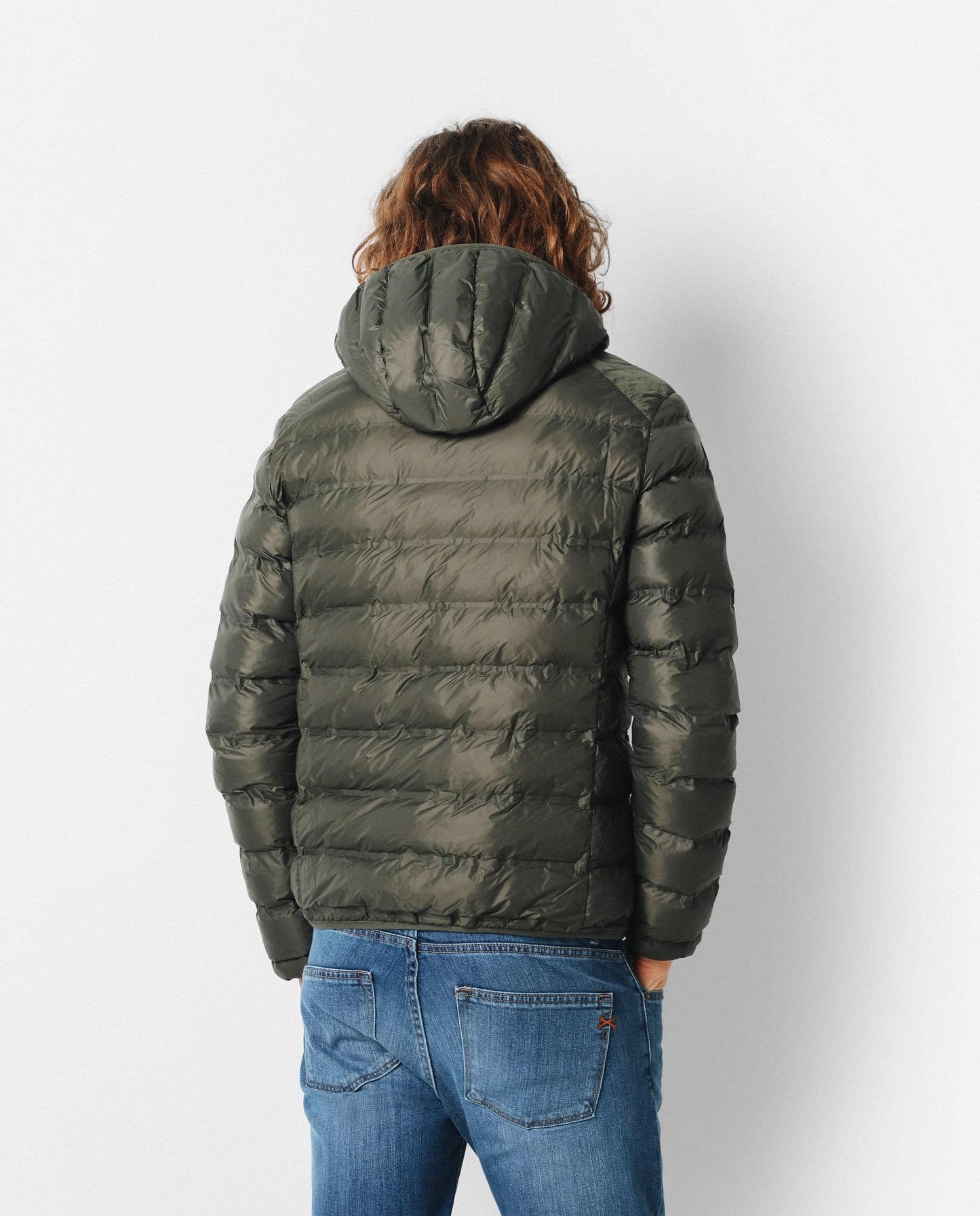 CHAQUETA ECO ACOLCHADA CAPUCHA