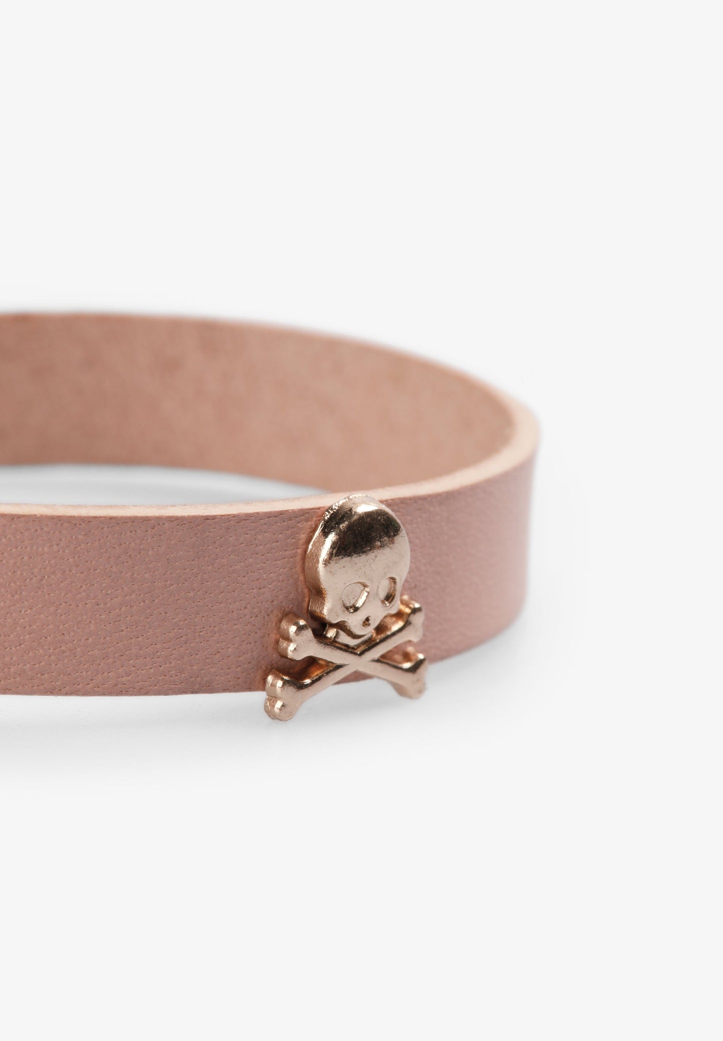 PULSERA PIEL CALAVERAS