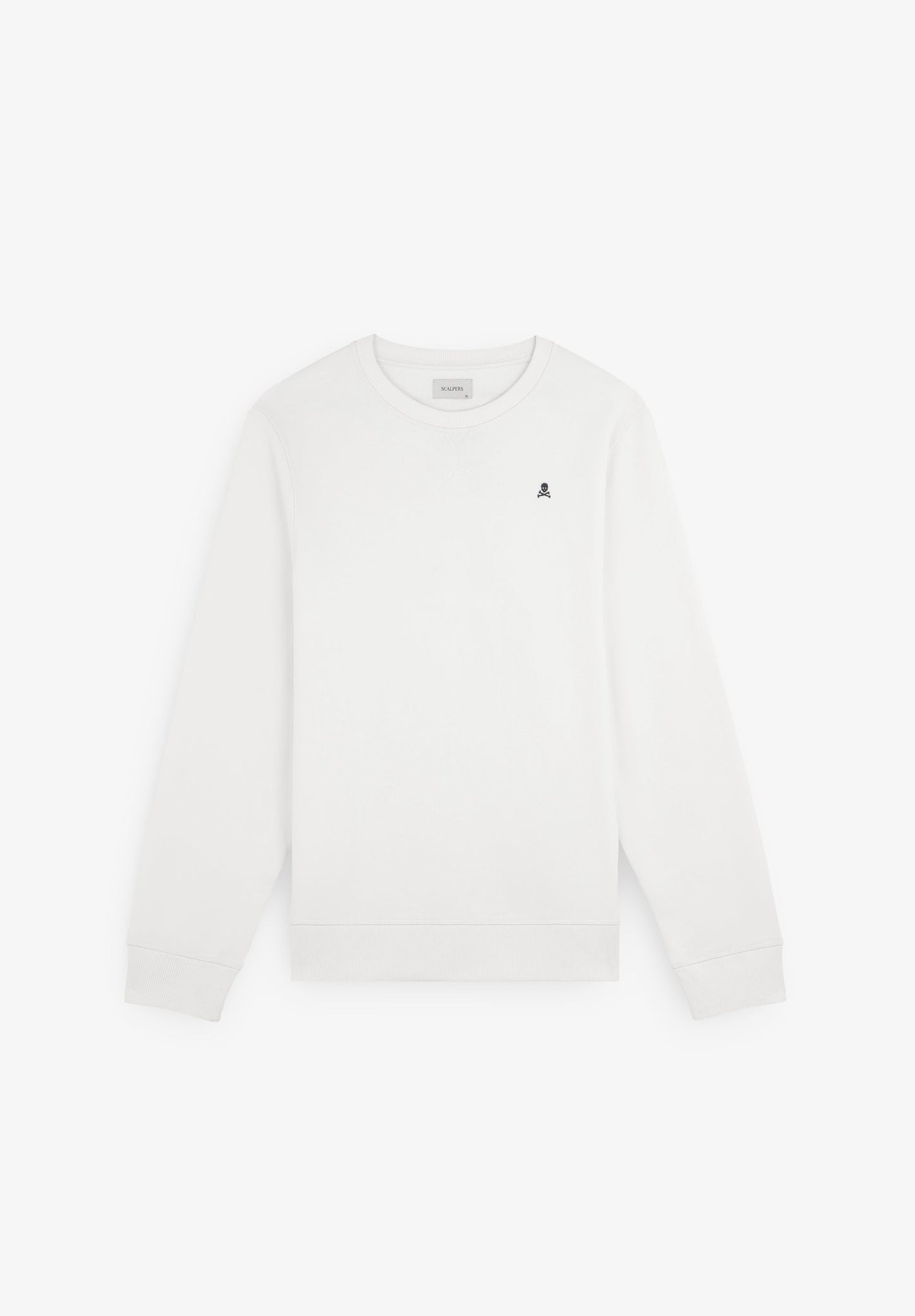 SUDADERA BÁSICA BORDADA CONTRASTE