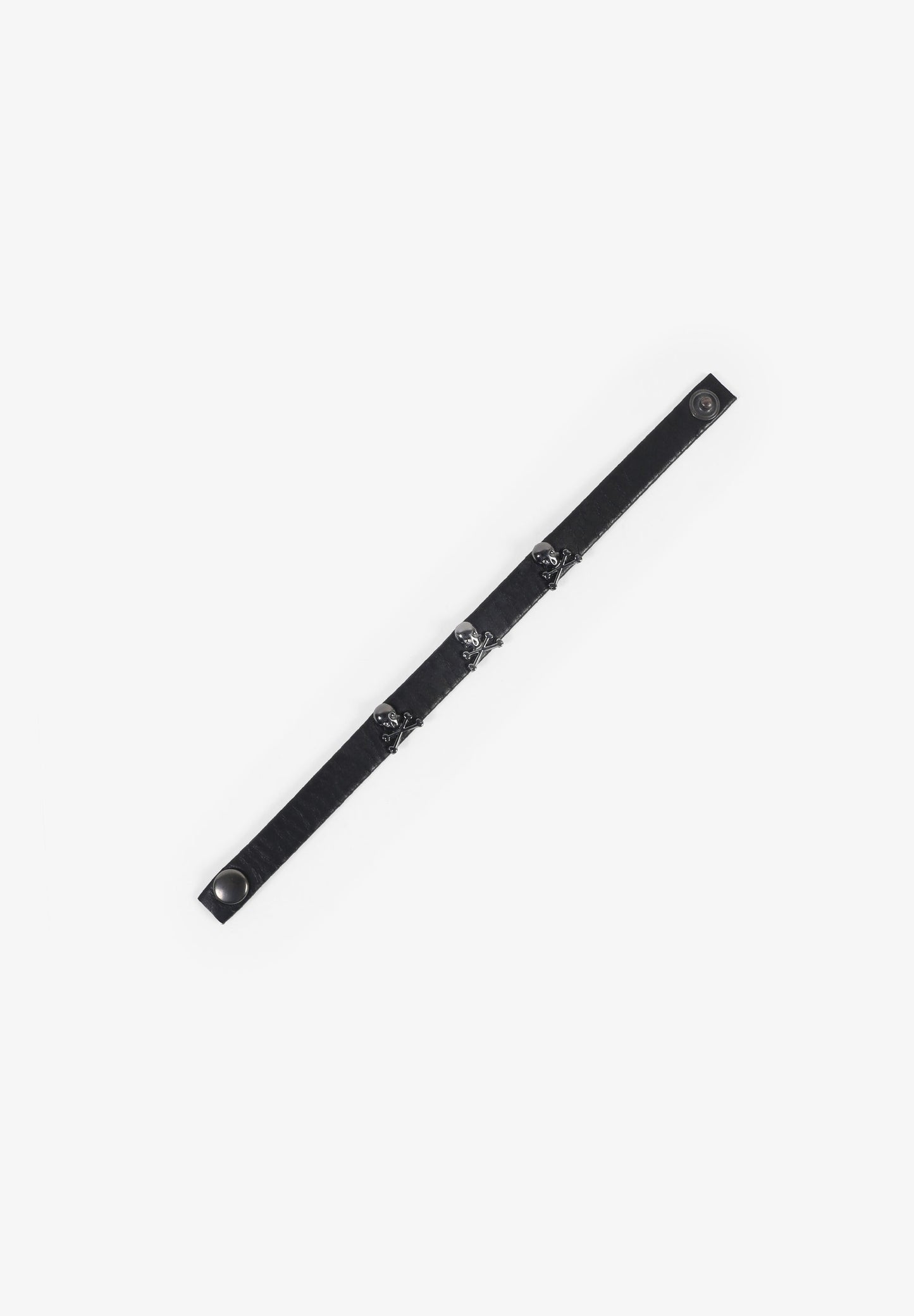 PULSERA PIEL CALAVERAS