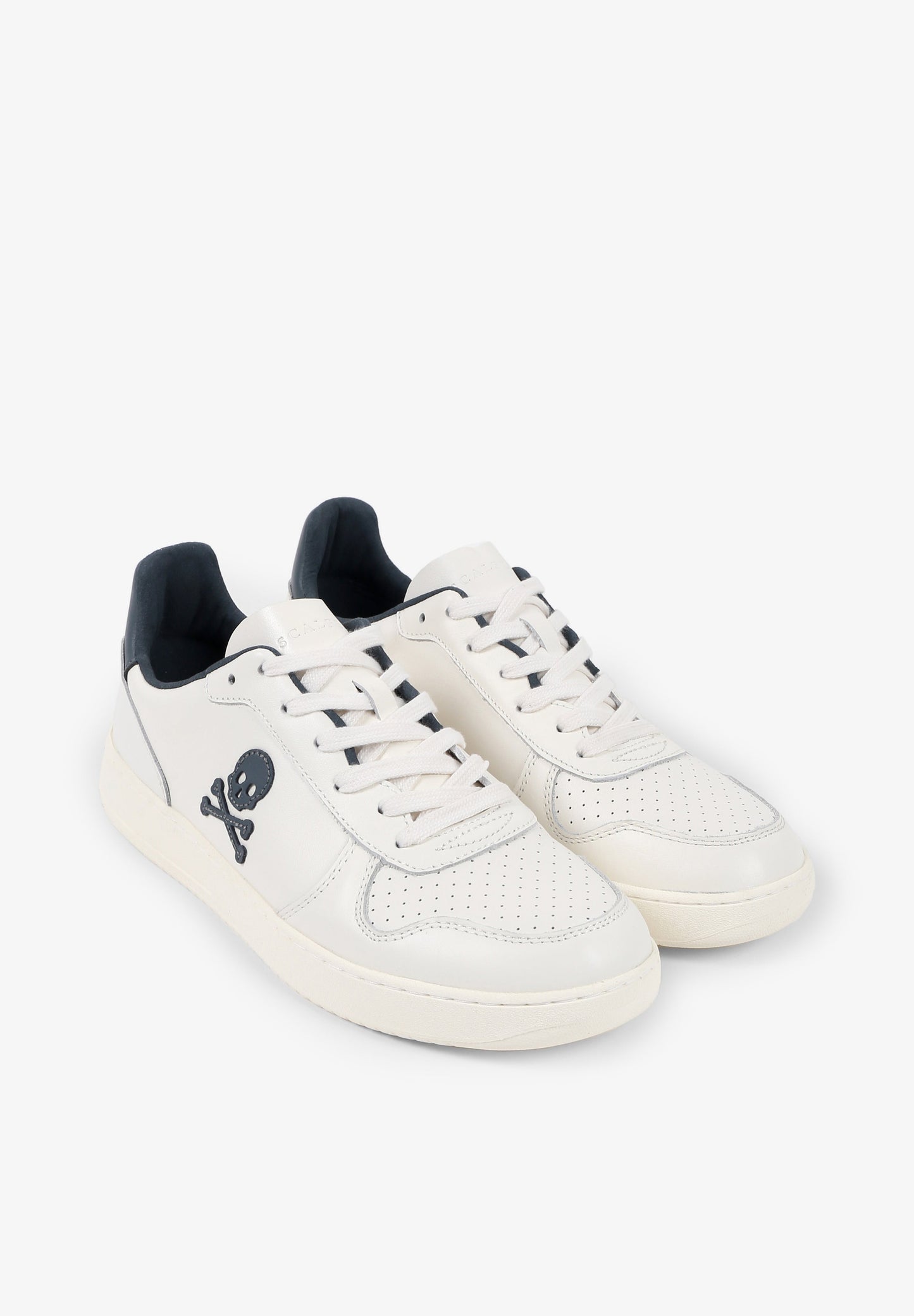 SNEAKERS PIEL DETALLES CONTRASTE