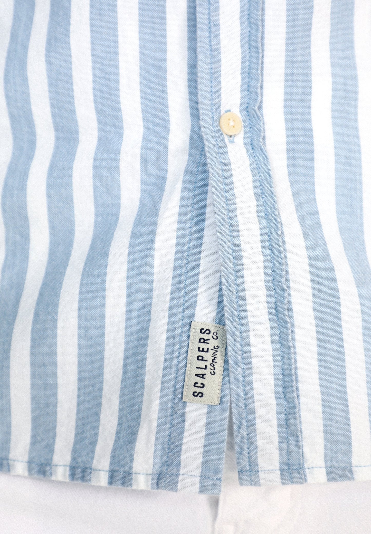 CAMISA RAYAS CUELLO BOTONES