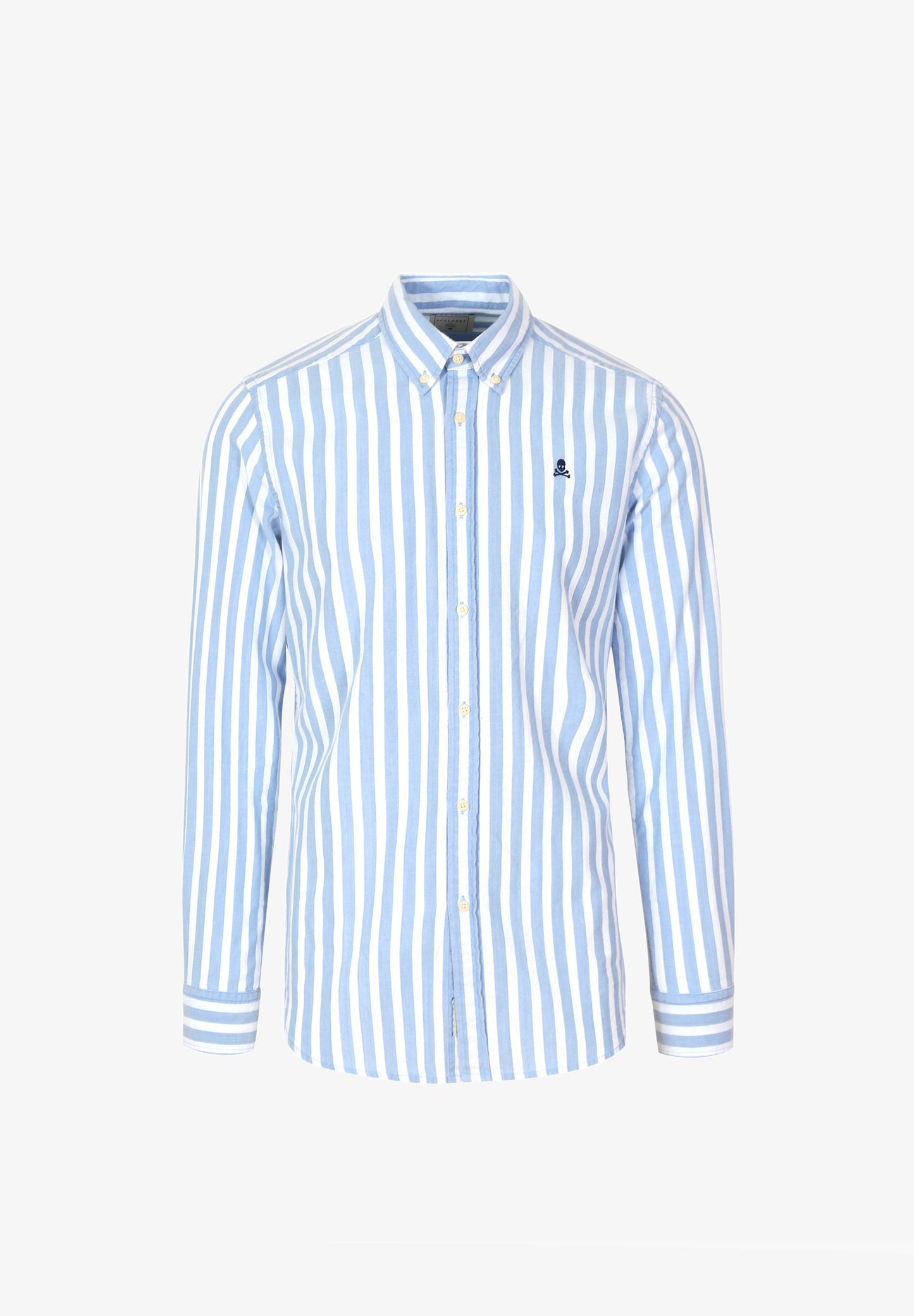 CAMISA RAYAS CUELLO BOTONES