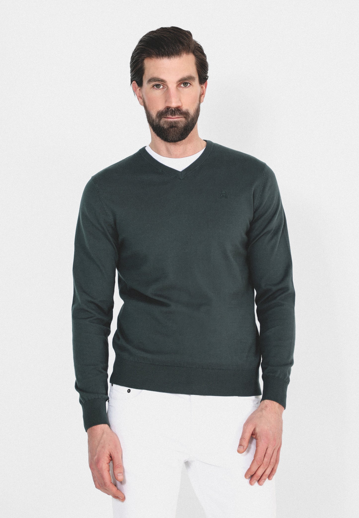 JERSEY CUELLO PICO ALGODÓN