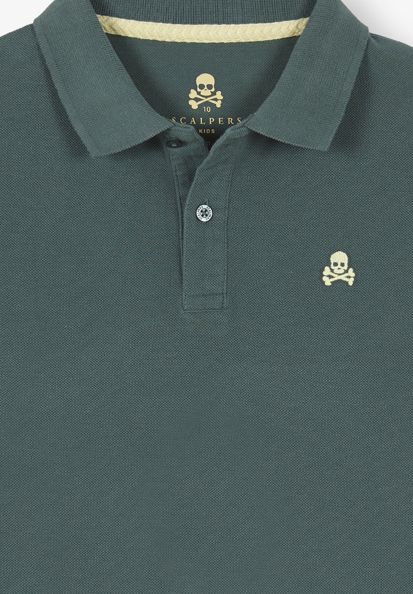 POLO CALAVERA CONTRASTE