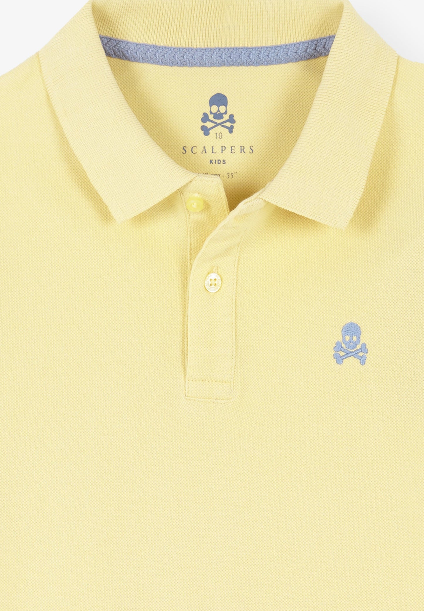 POLO CALAVERA CONTRASTE