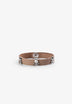 PULSERA PIEL CALAVERAS