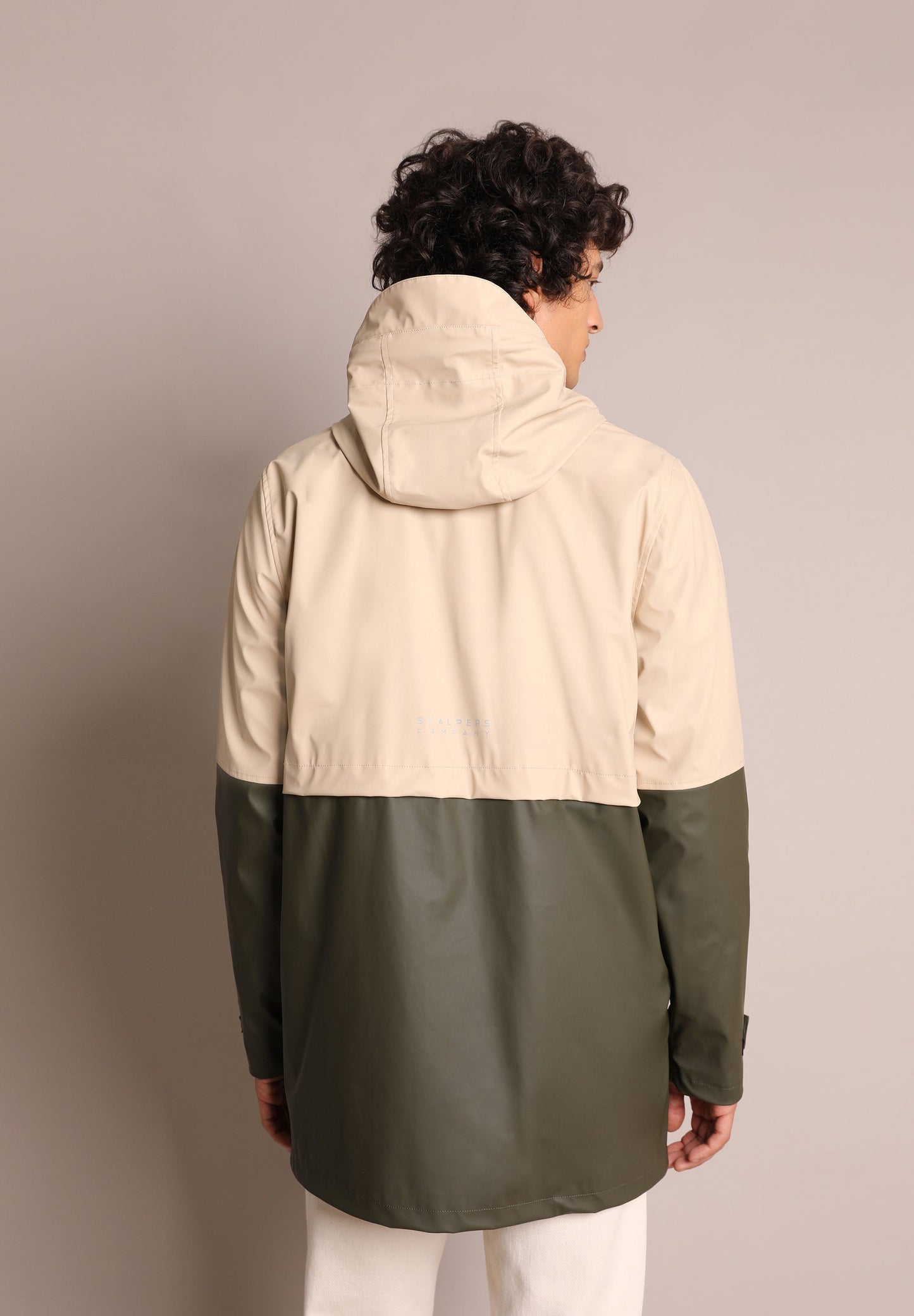 PARKA IMPERMEABLE BICOLOR
