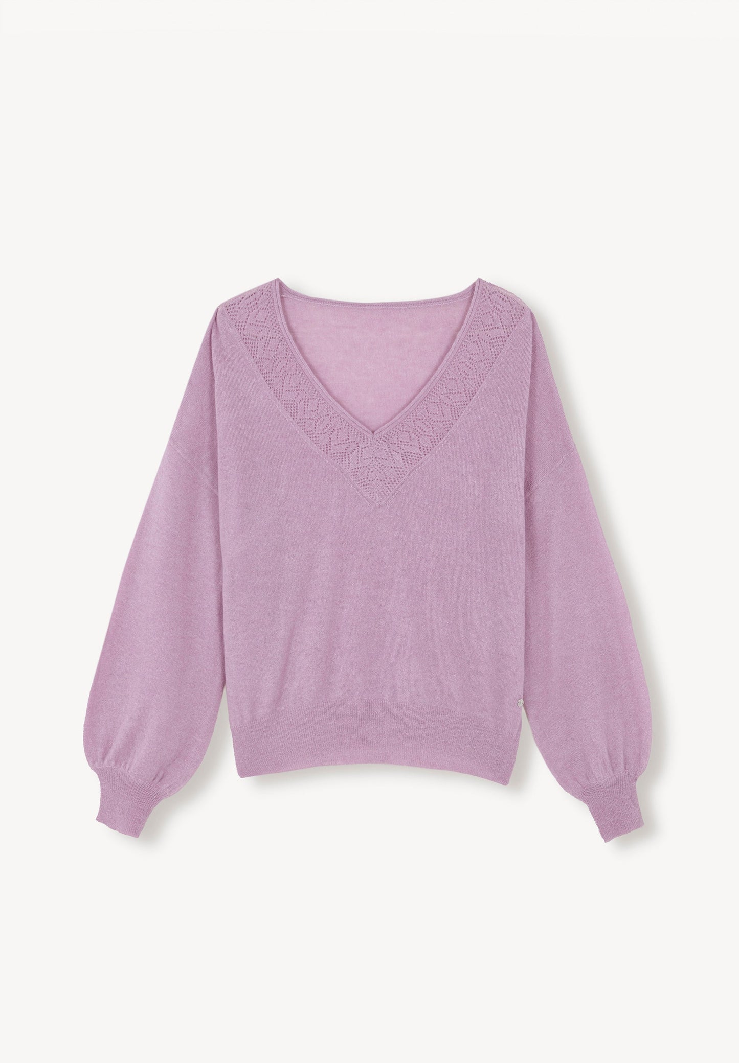 JERSEY ESCOTE POINTELLE