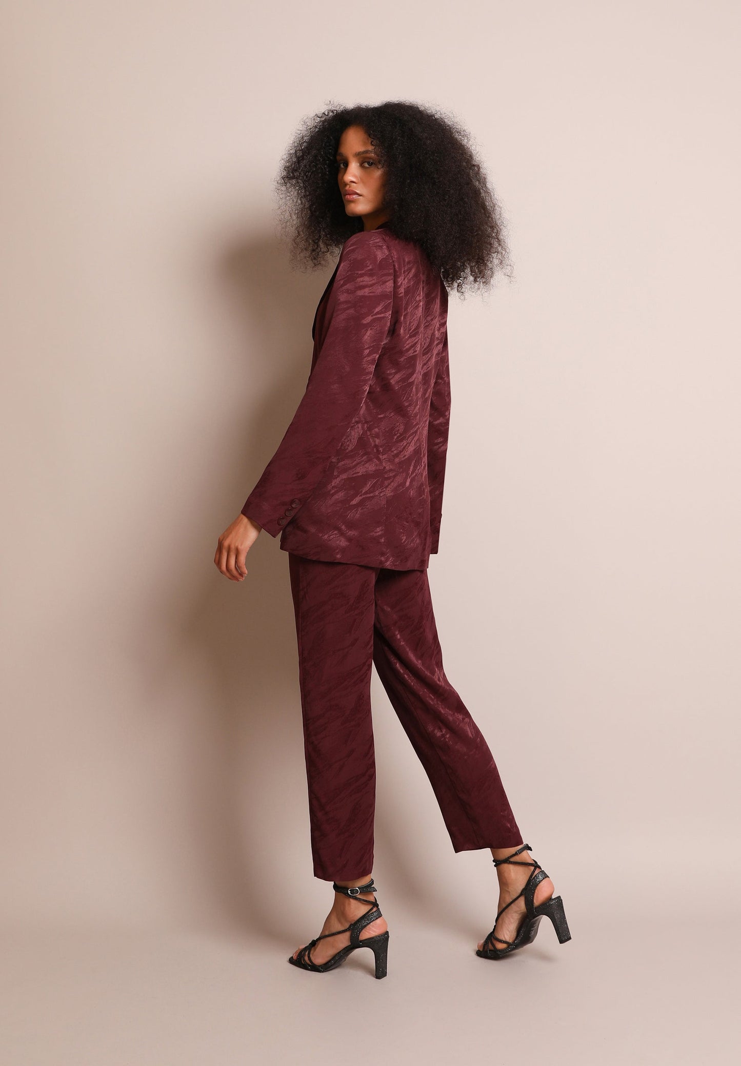 PANTALÓN JACQUARD RECTO