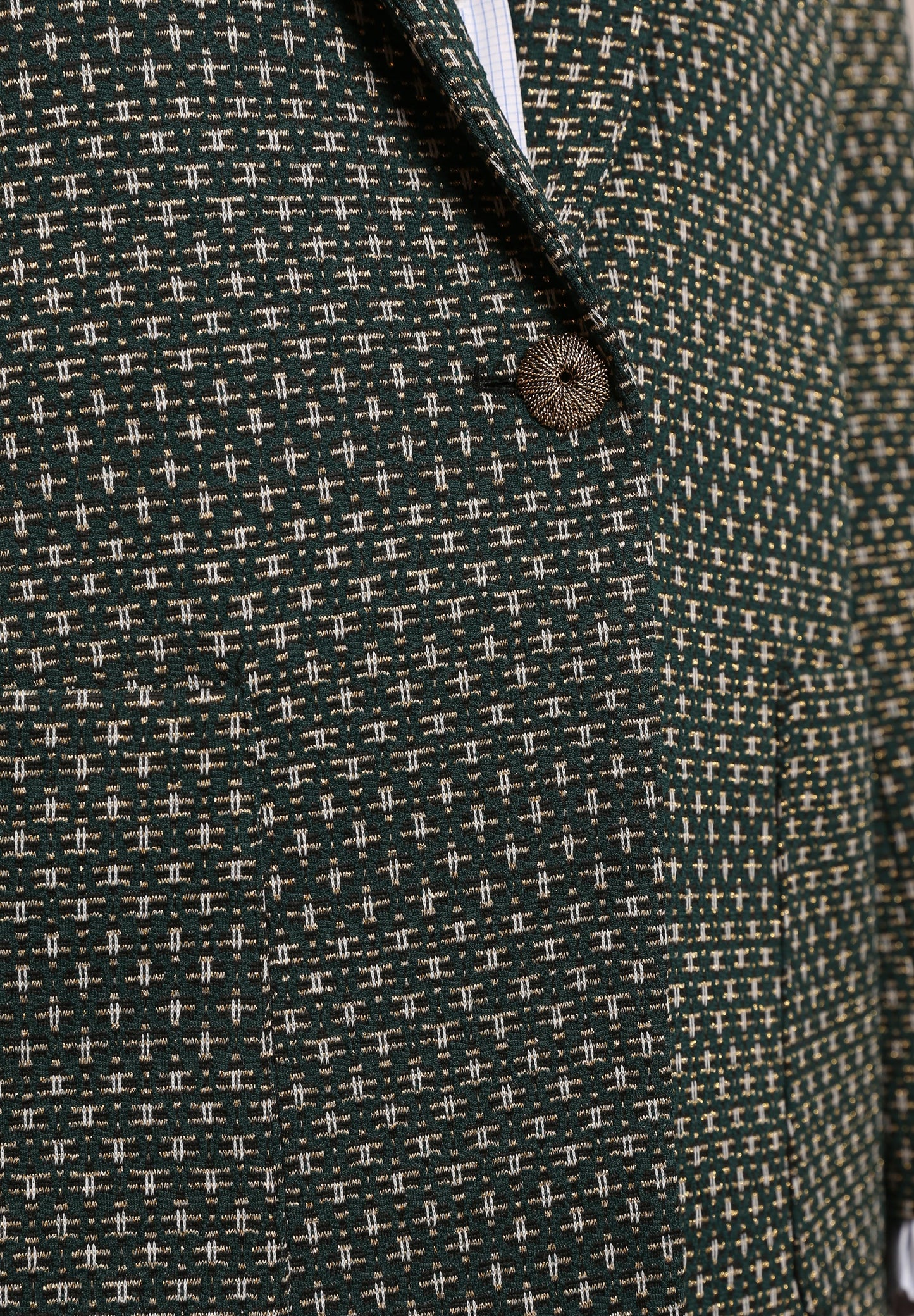 BLAZER JACQUARD DETALLES METALIZADOS