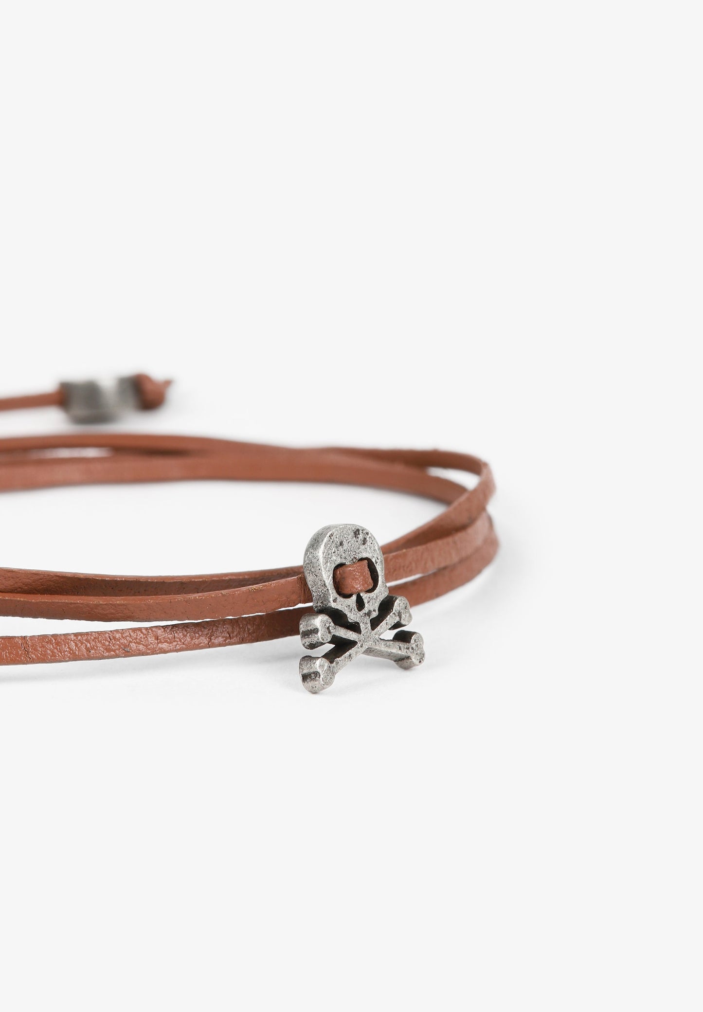 PULSERA PIEL CALAVERA