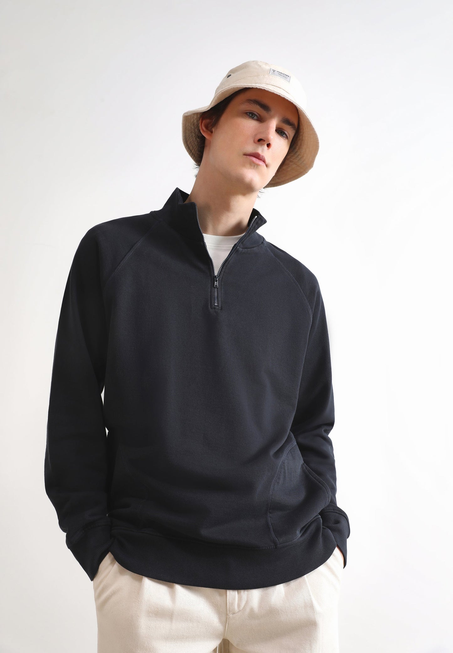 SUDADERA CUELLO CREMALLERA