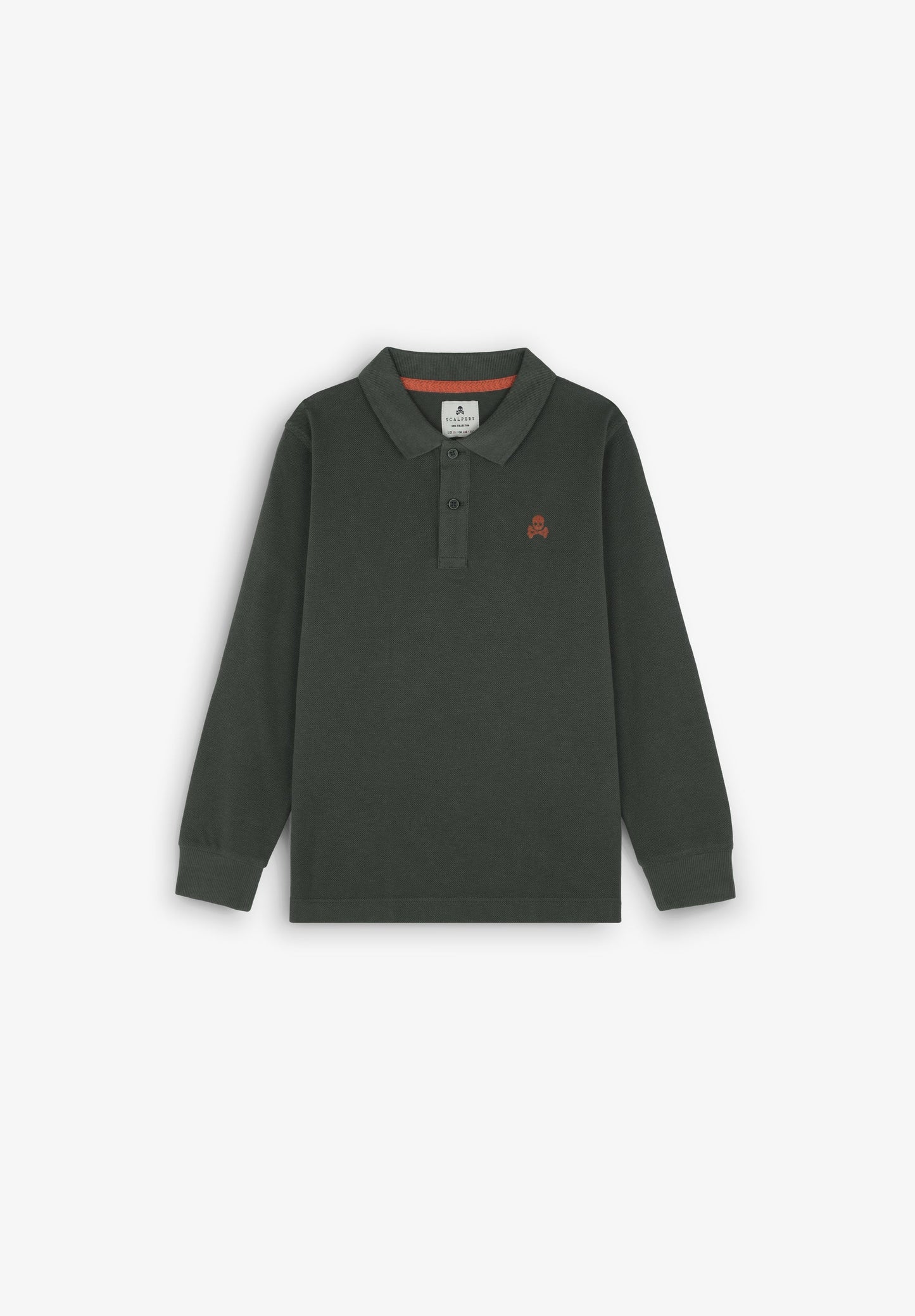 POLO MANGA LARGA PRINT TRASERO