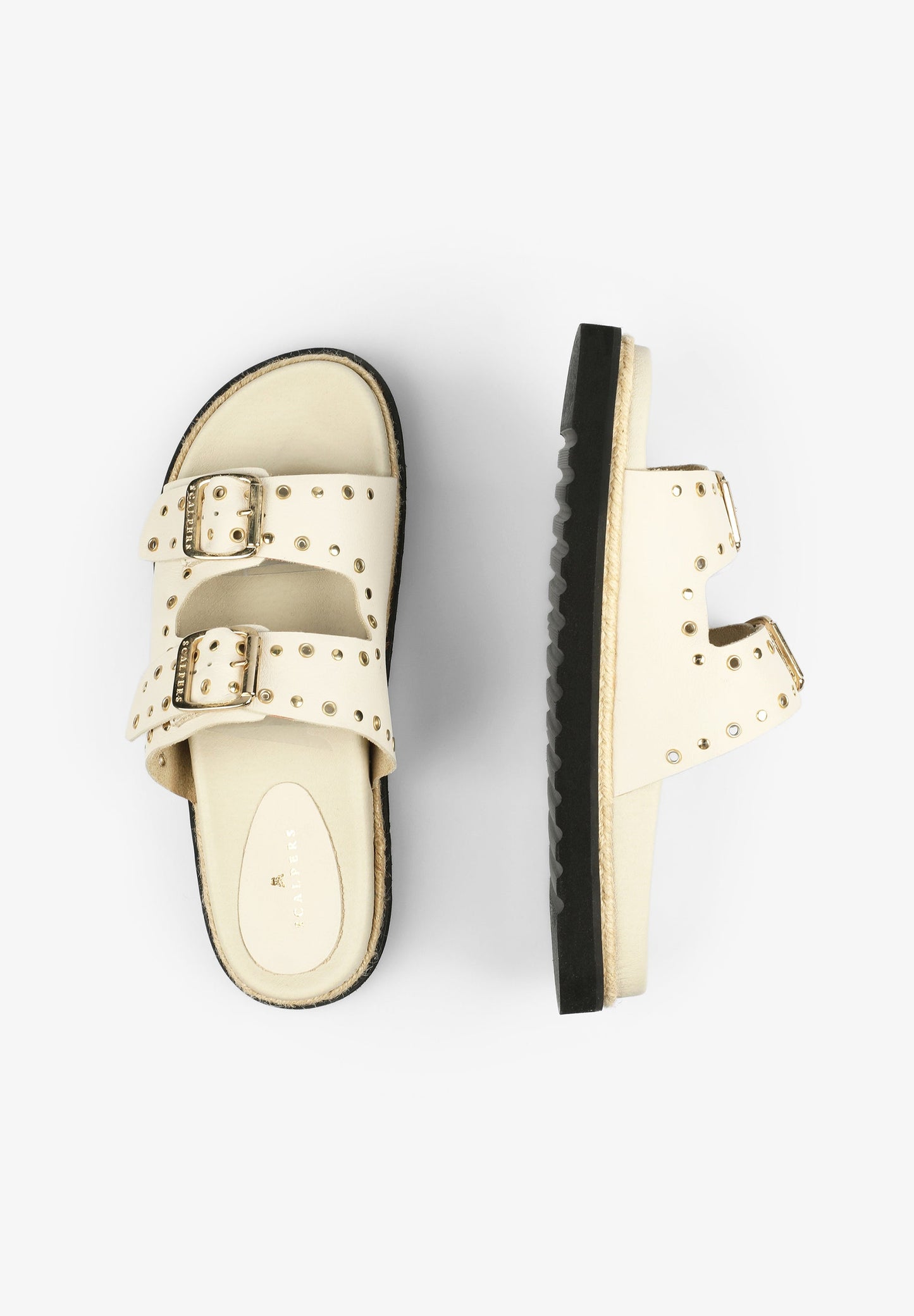 SANDALIAS HEBILLAS TACHUELAS