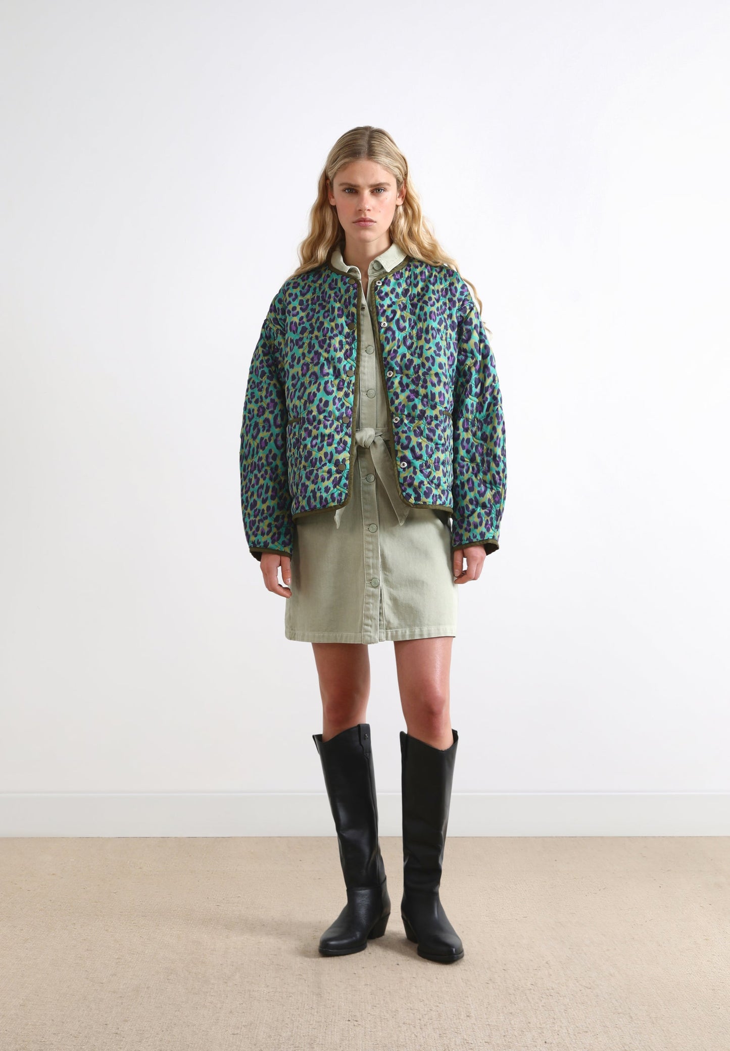 CHAQUETA ACOLCHADA REVERSIBLE