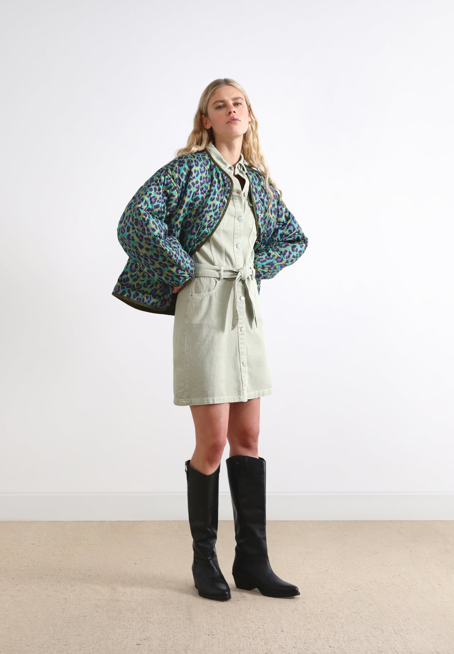 CHAQUETA ACOLCHADA REVERSIBLE