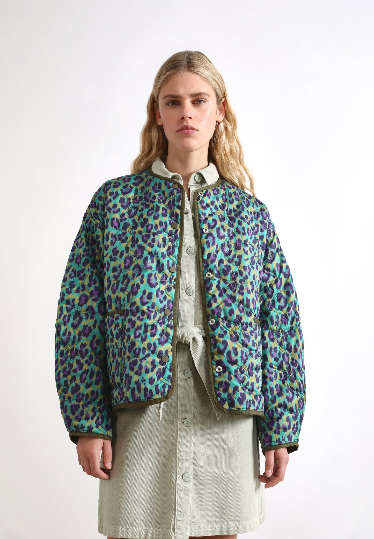 CHAQUETA ACOLCHADA REVERSIBLE