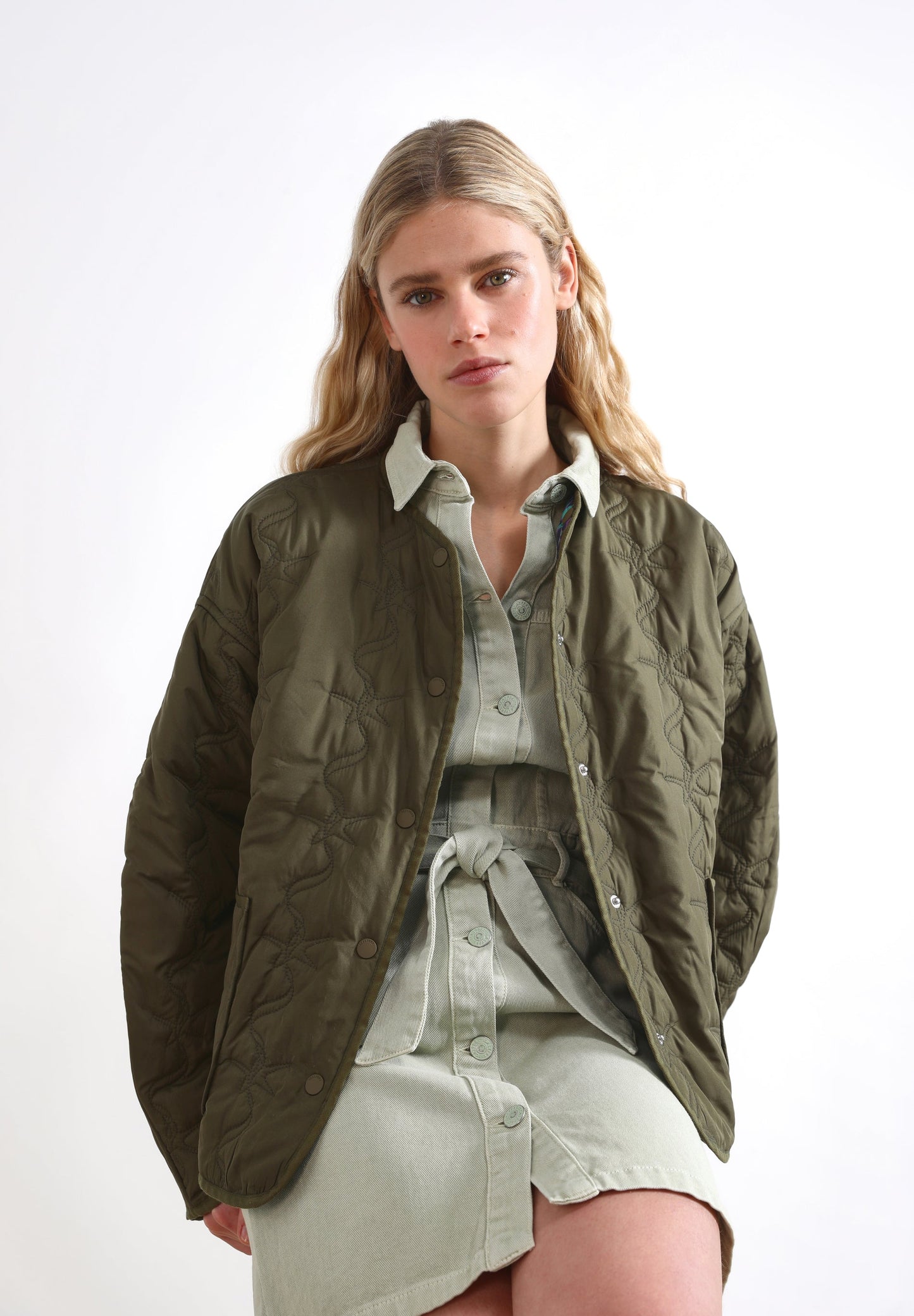 CHAQUETA ACOLCHADA REVERSIBLE