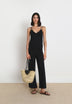 METAL BEADS KNIT PANT