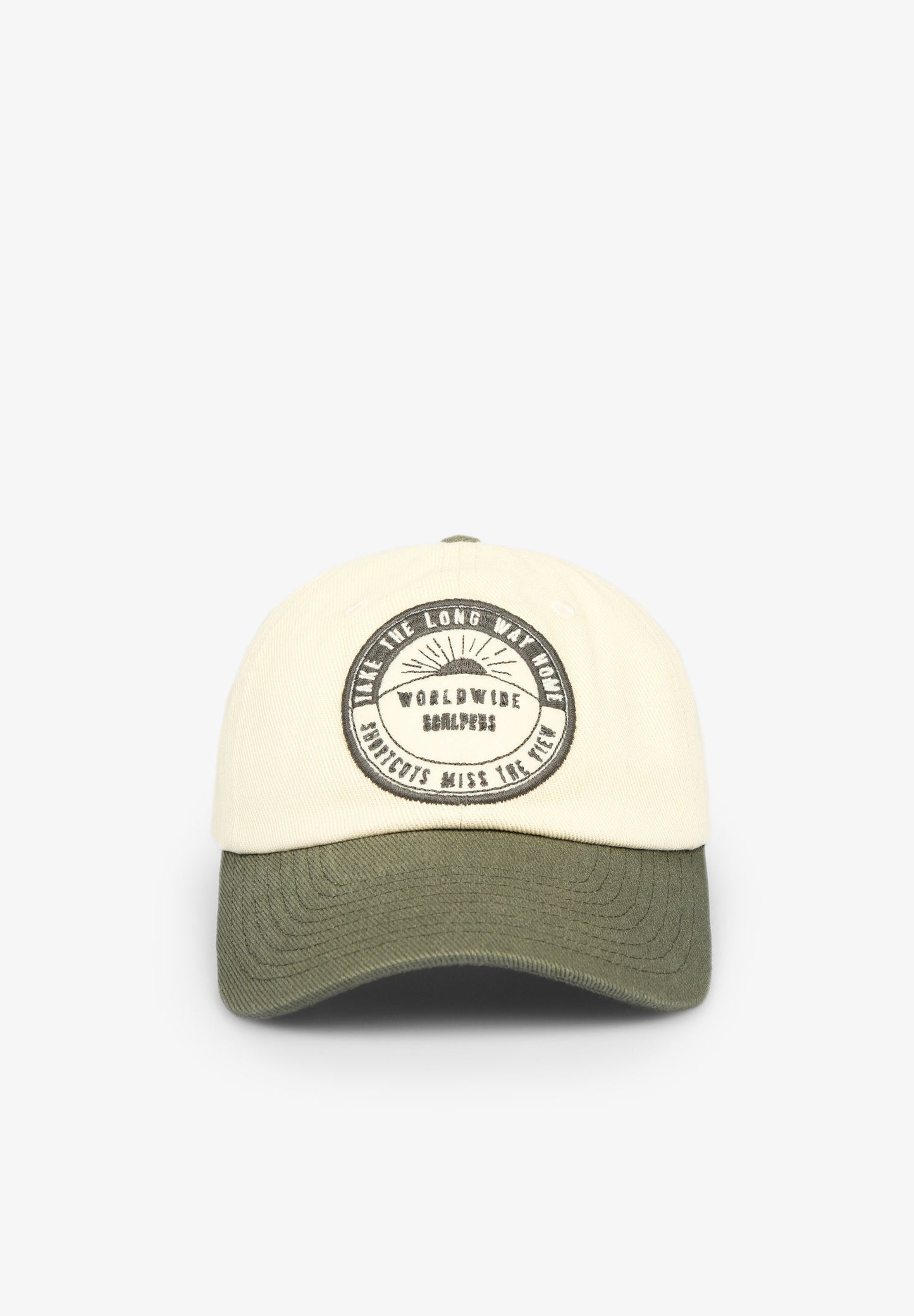 GORRA BICOLOR BORDADO