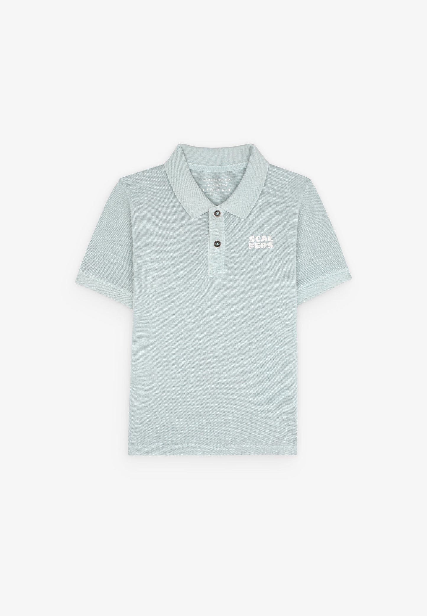 POLO CON CALAVERA TRASERA