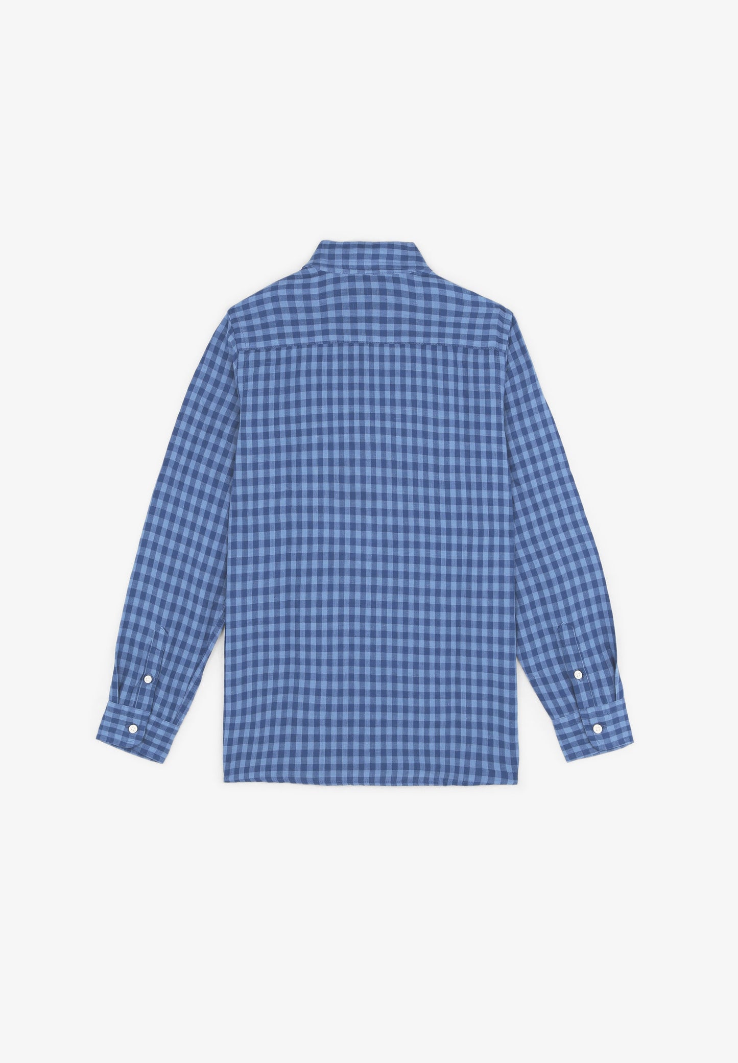 CAMISA LINO CUADROS