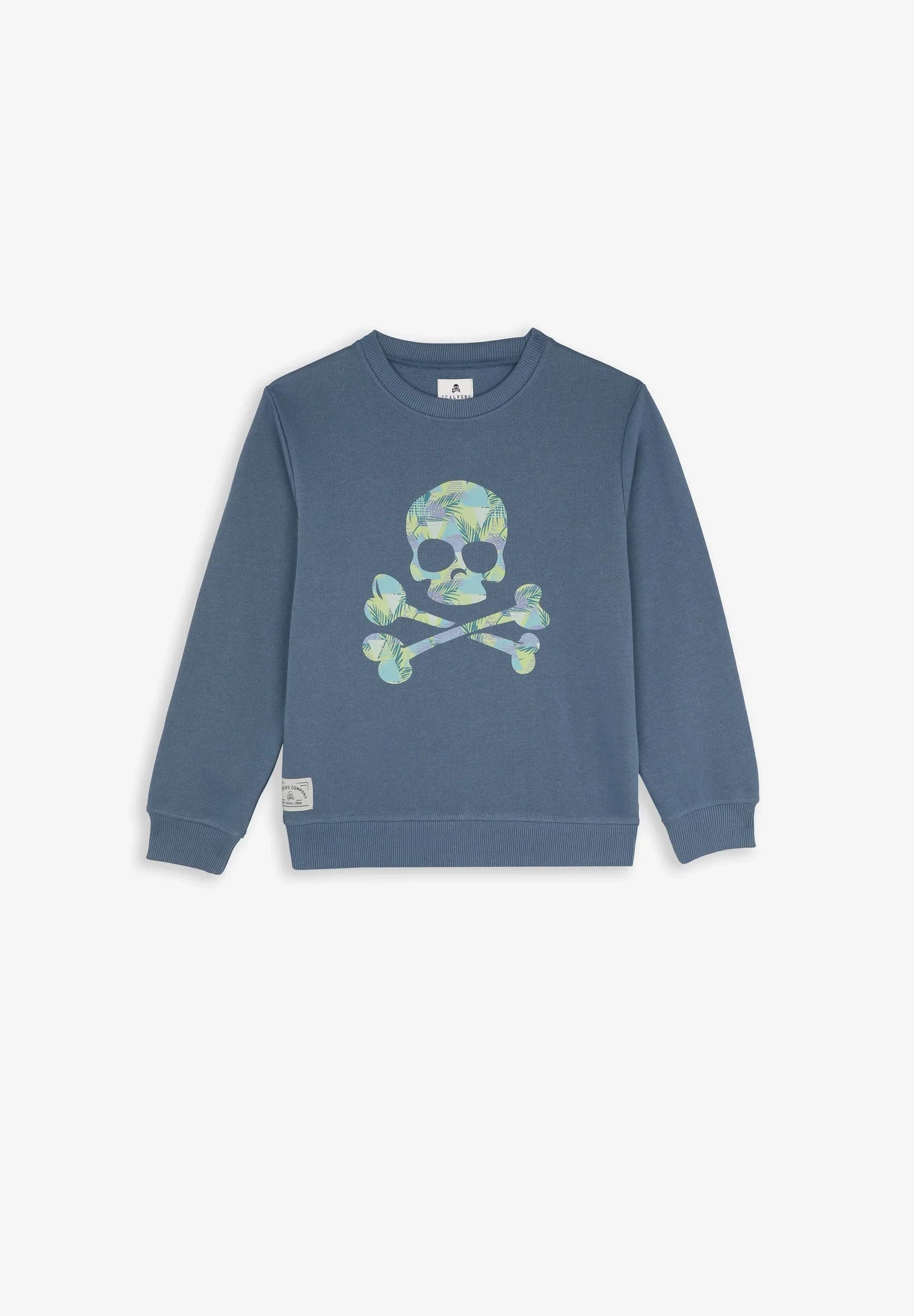 SUDADERA CALAVERA MULTICOLOR
