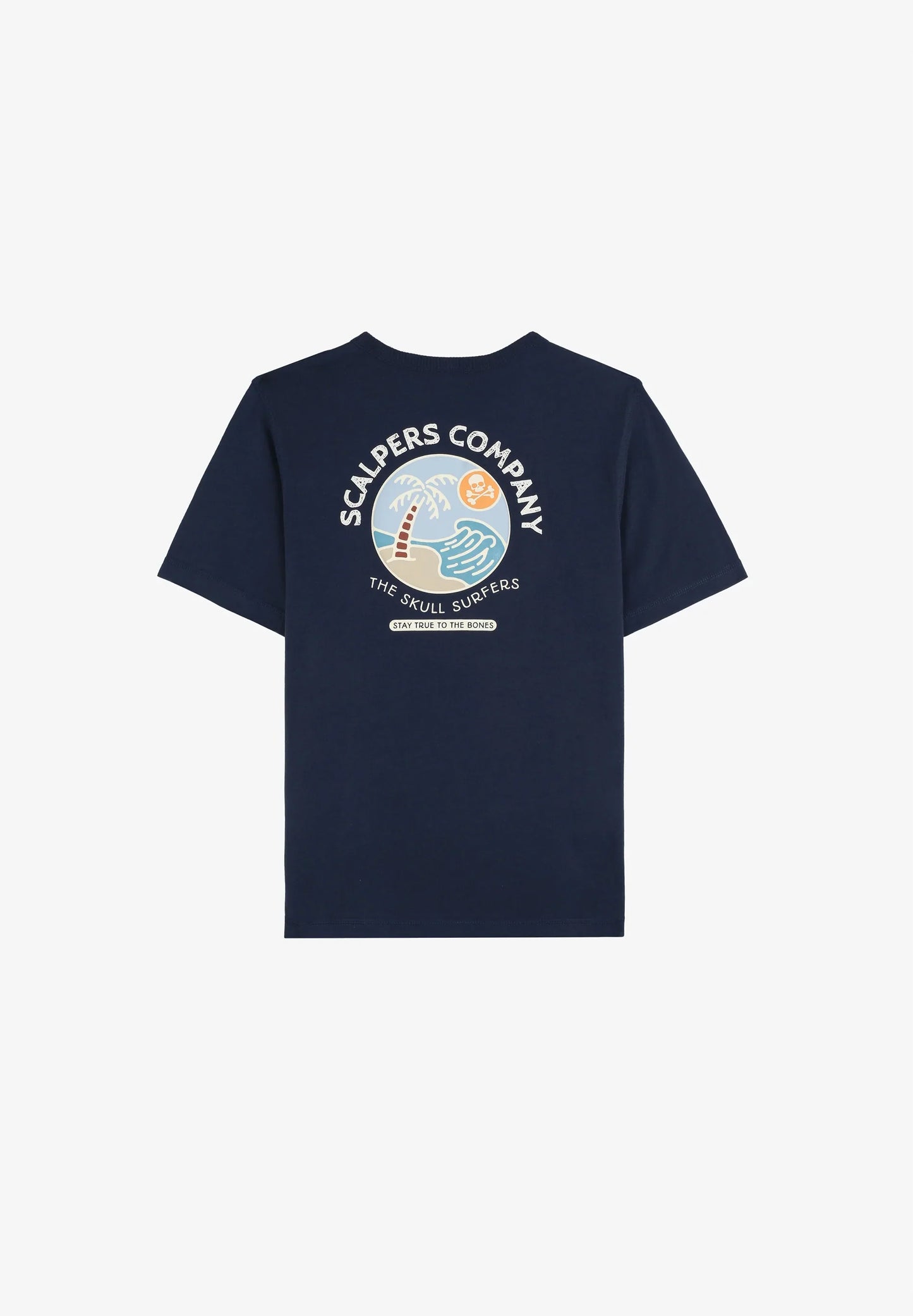 CAMISETA PRINT DIBUJO ISLA
