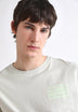 CAMISETA PRINT CONTRASTE