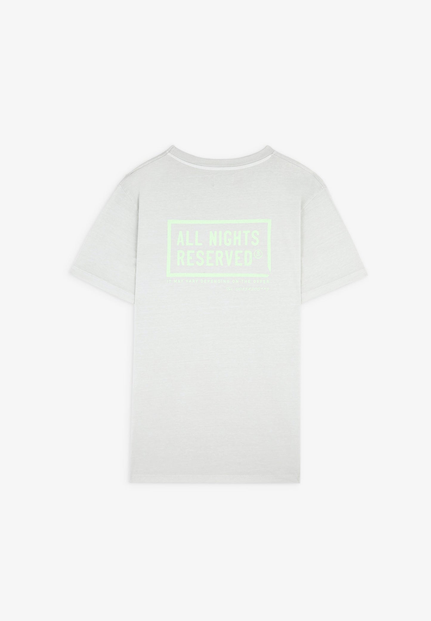 CAMISETA PRINT CONTRASTE