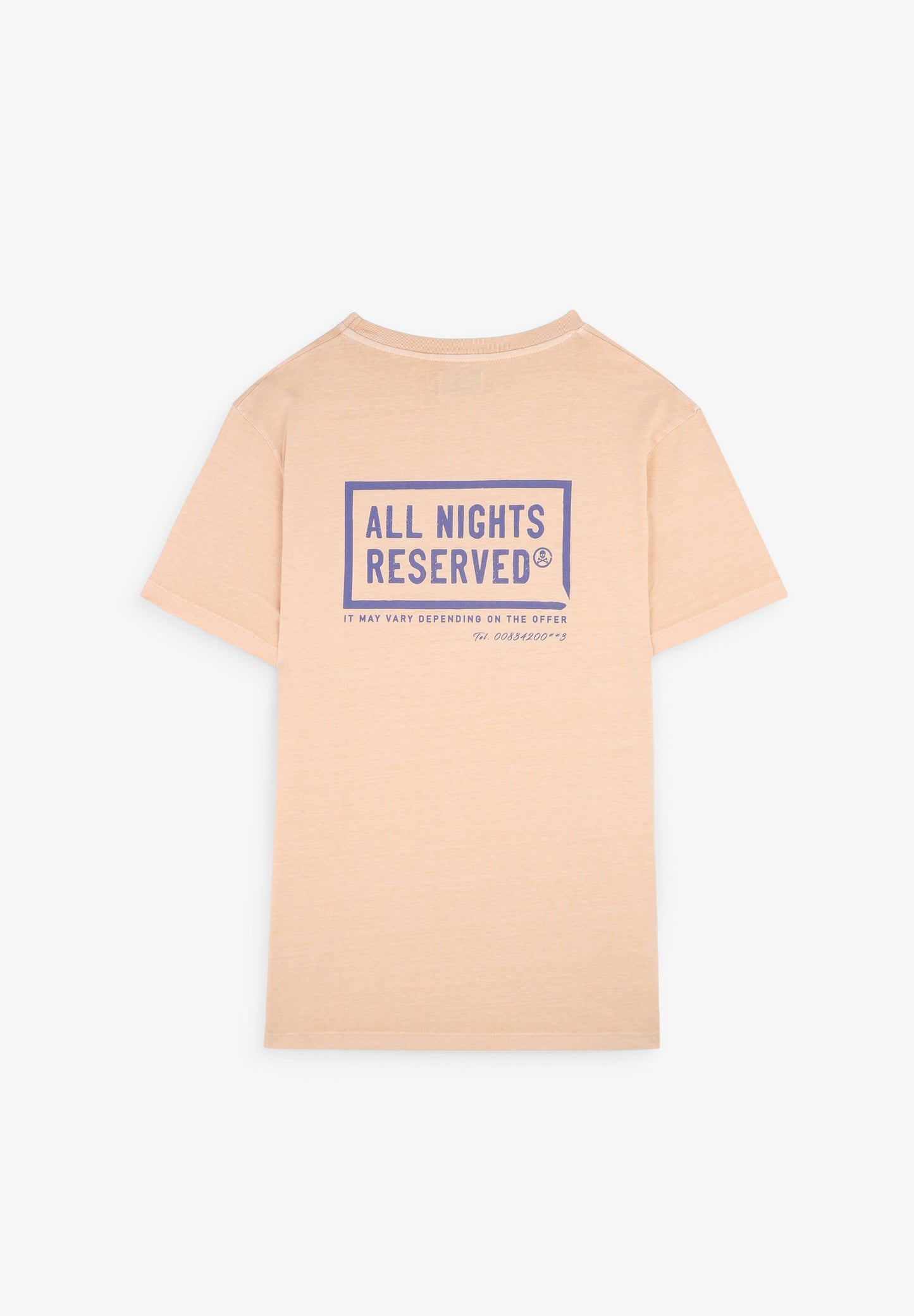 CAMISETA PRINT CONTRASTE