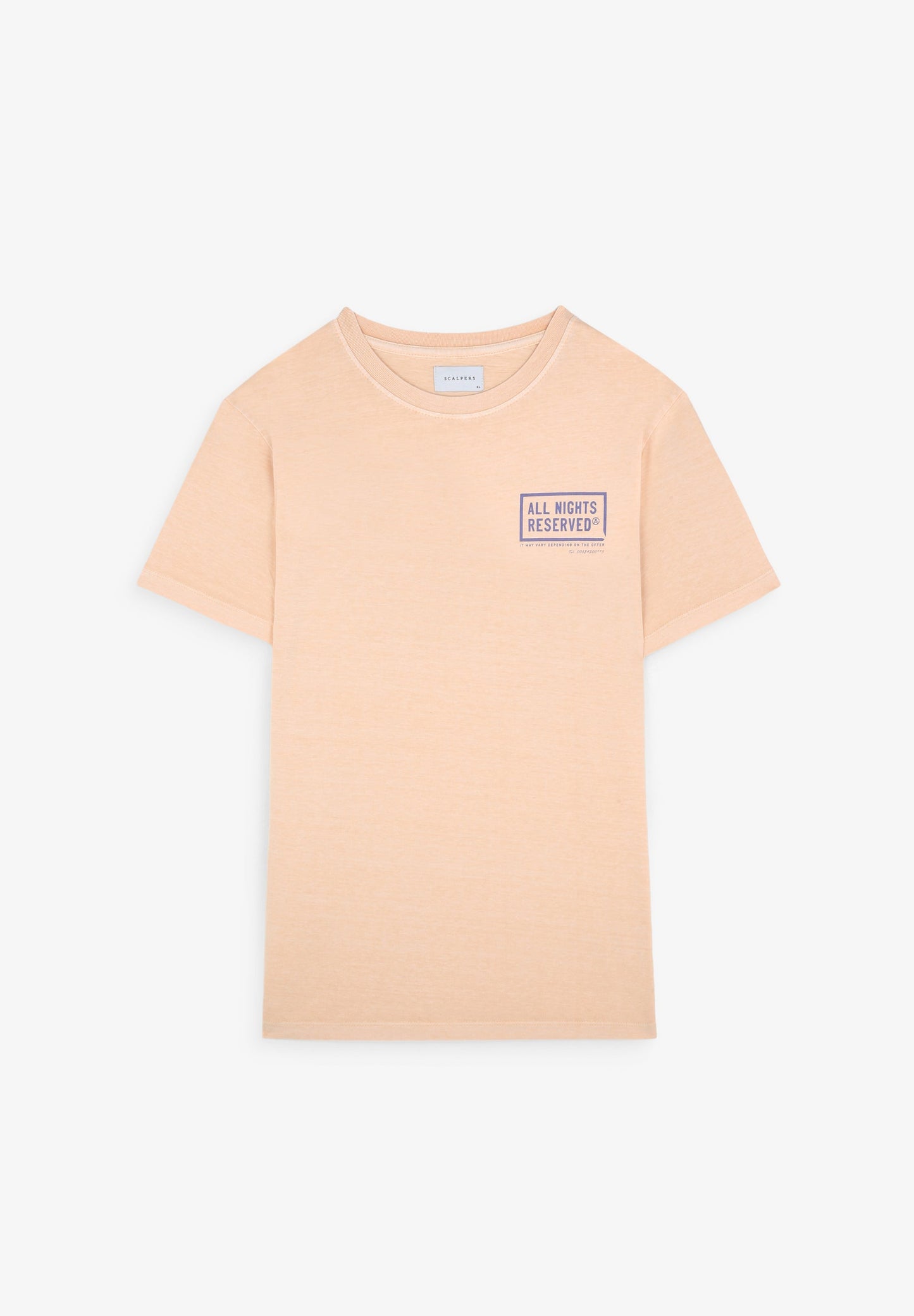 CAMISETA PRINT CONTRASTE