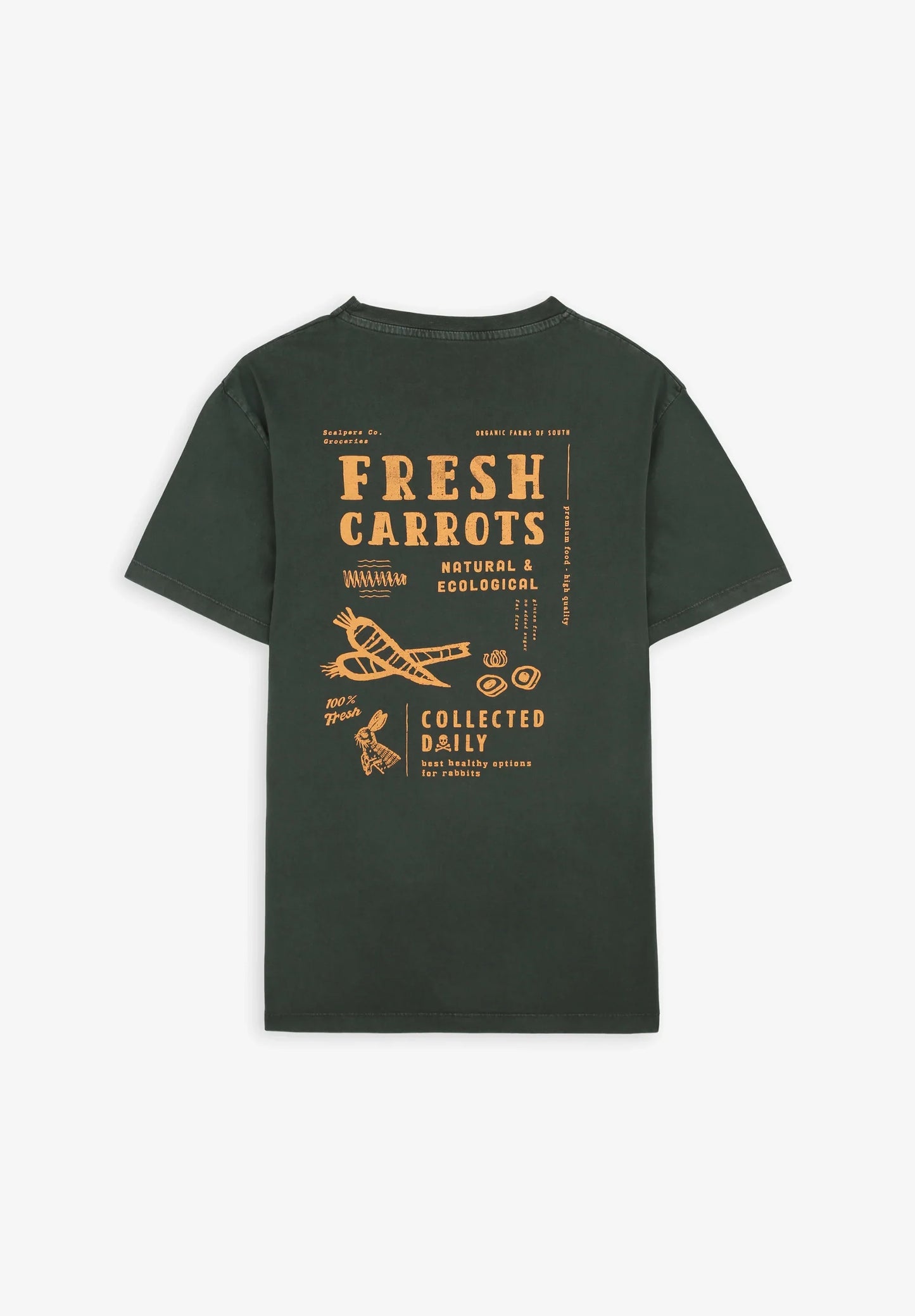 CAMISETA PRINT ZANAHORIAS