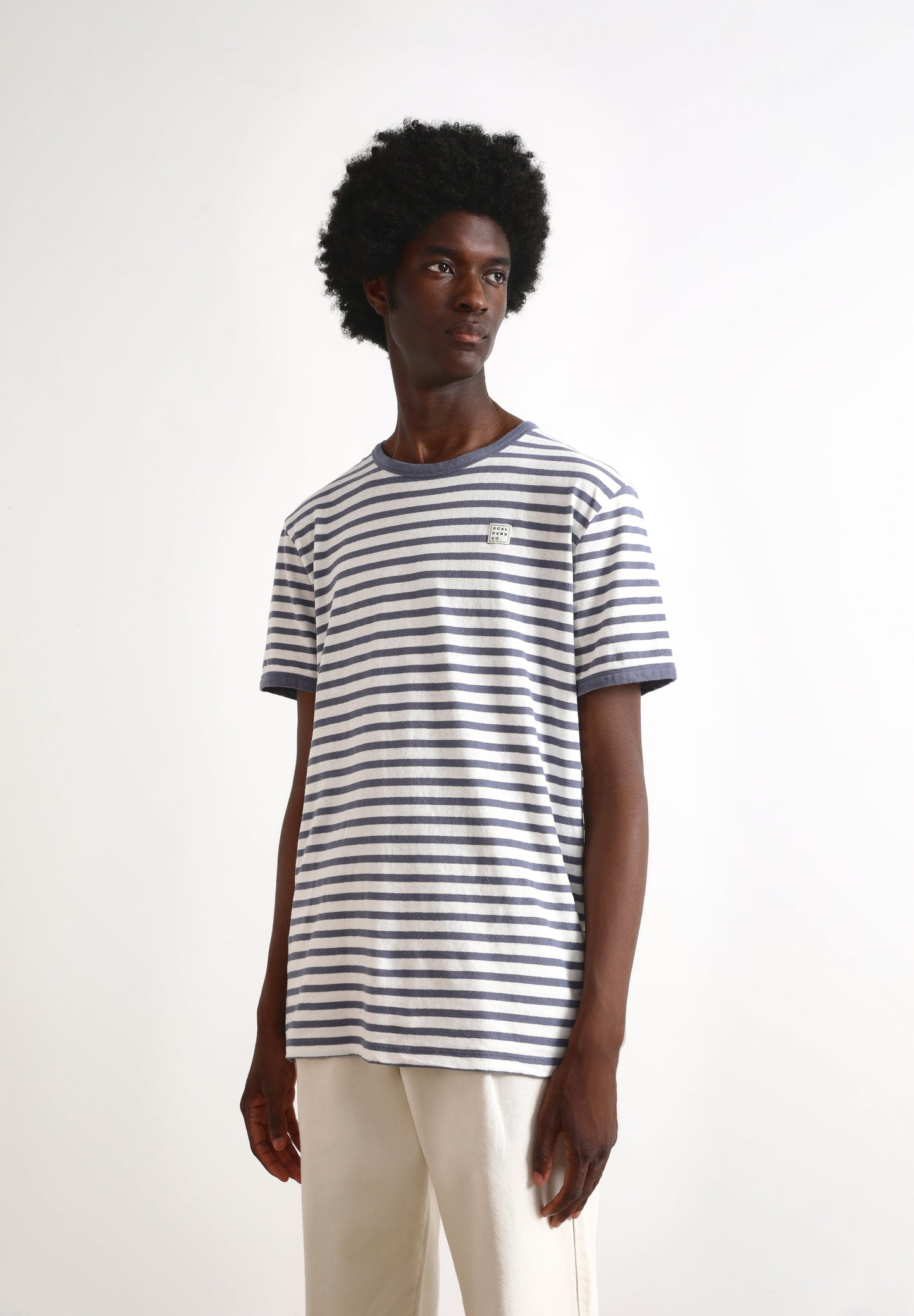CAMISETA RAYAS ETIQUETA