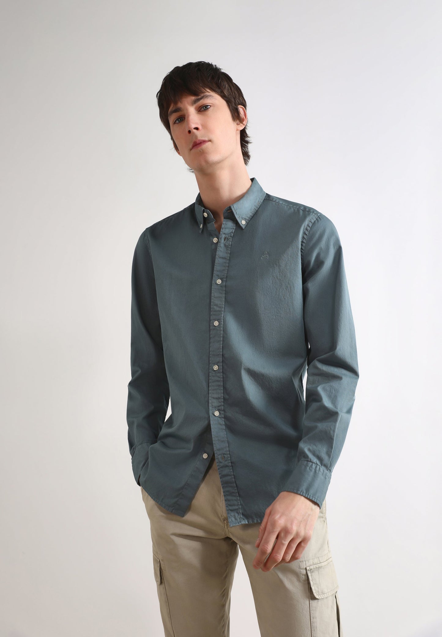 CAMISA LAVADA CALAVERA