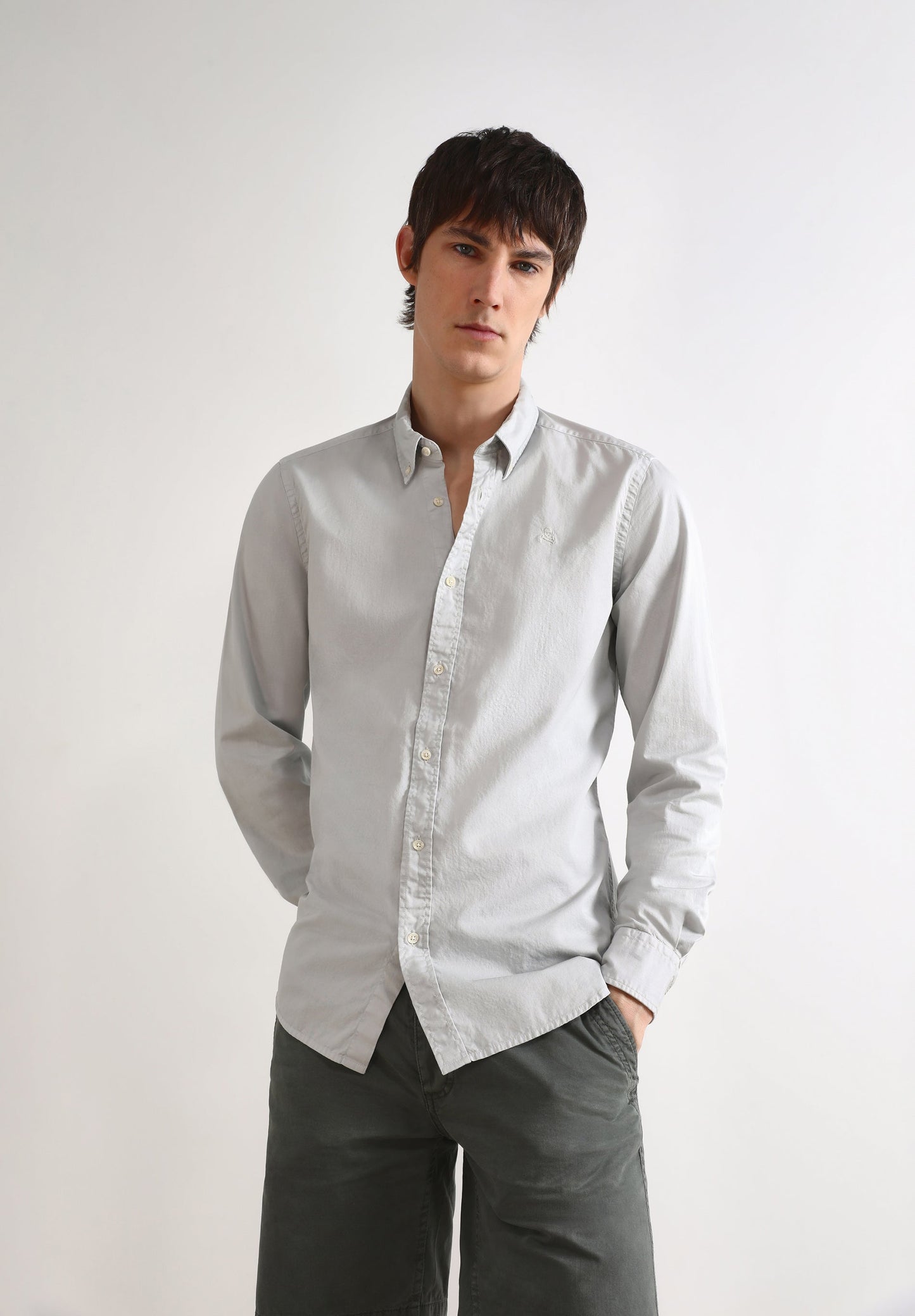 CAMISA LAVADA CALAVERA