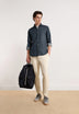 CAMISA DENIM LAVADA