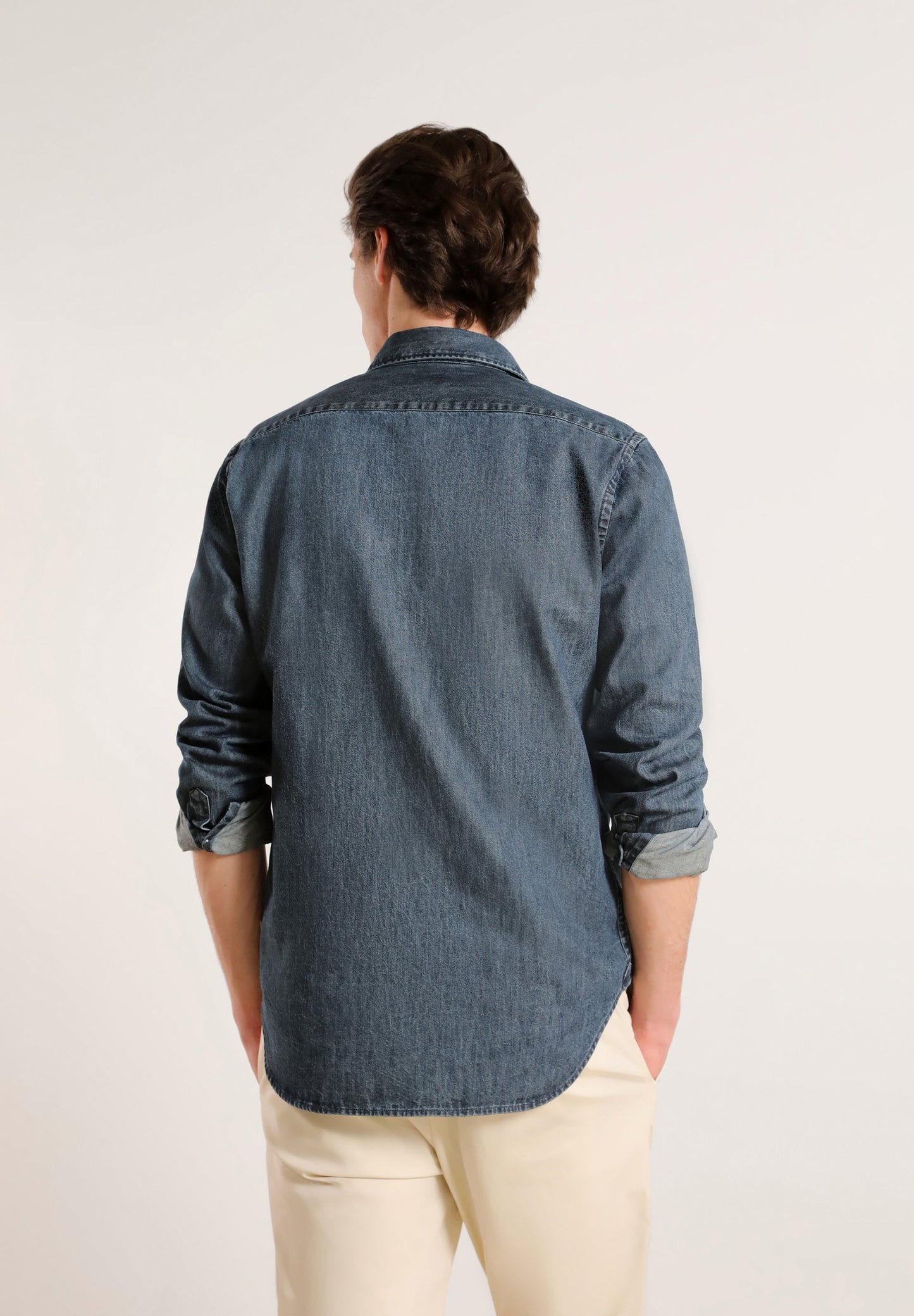 CAMISA DENIM LAVADA