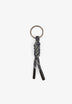 KNOTTED CORD KEYCHAIN