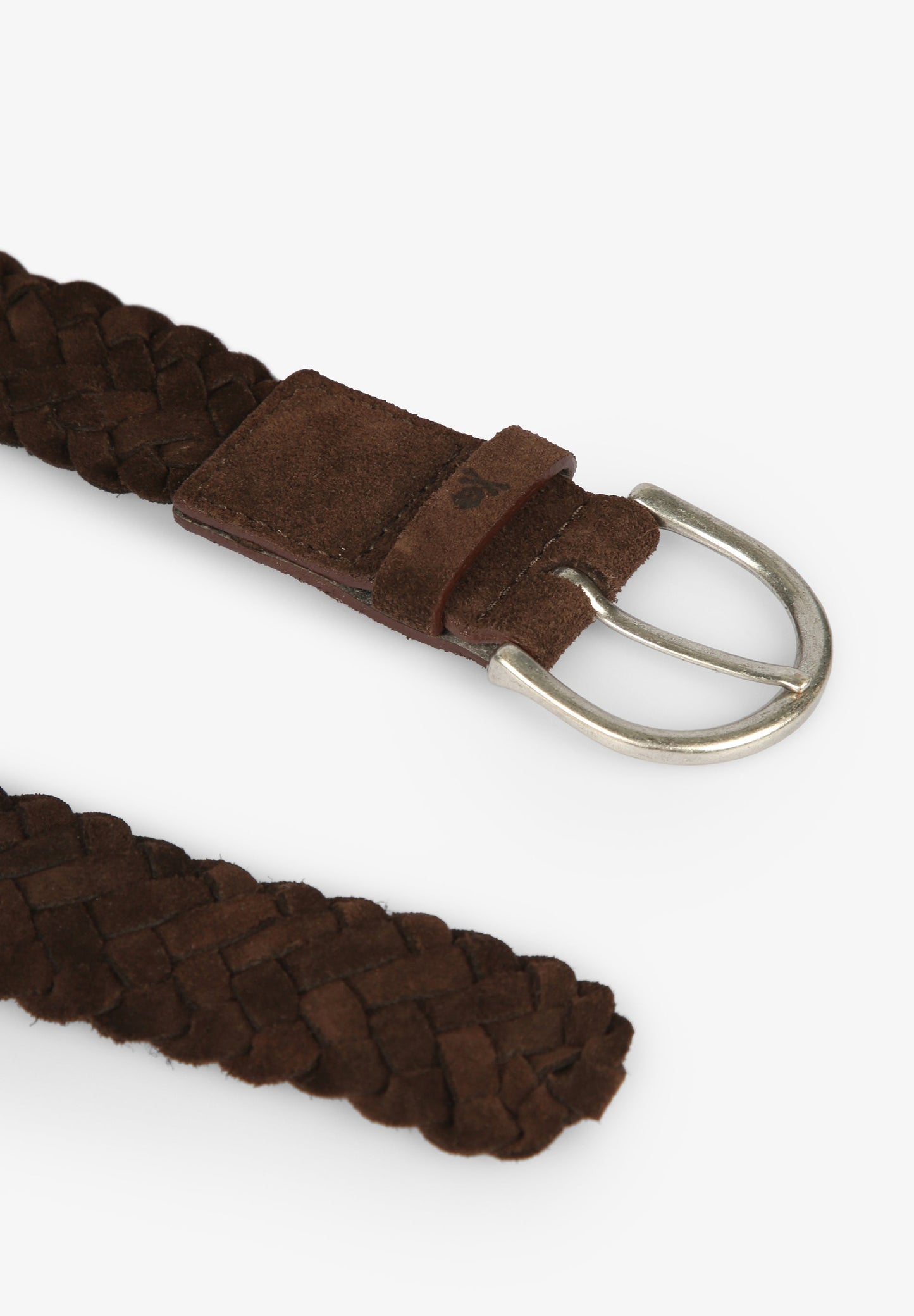 BRAIDED SUEDE BELT