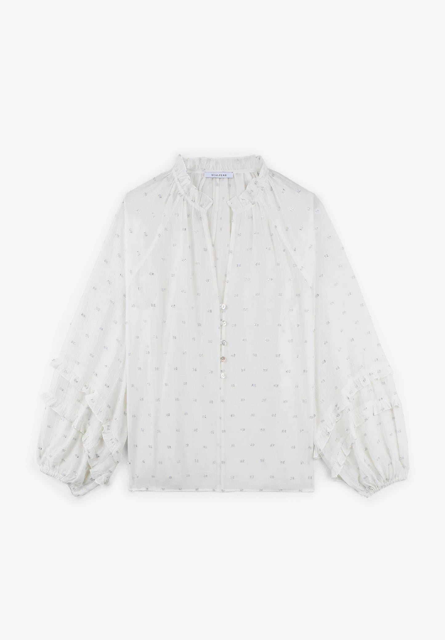 BLUSA DETALLES METALIZADOS