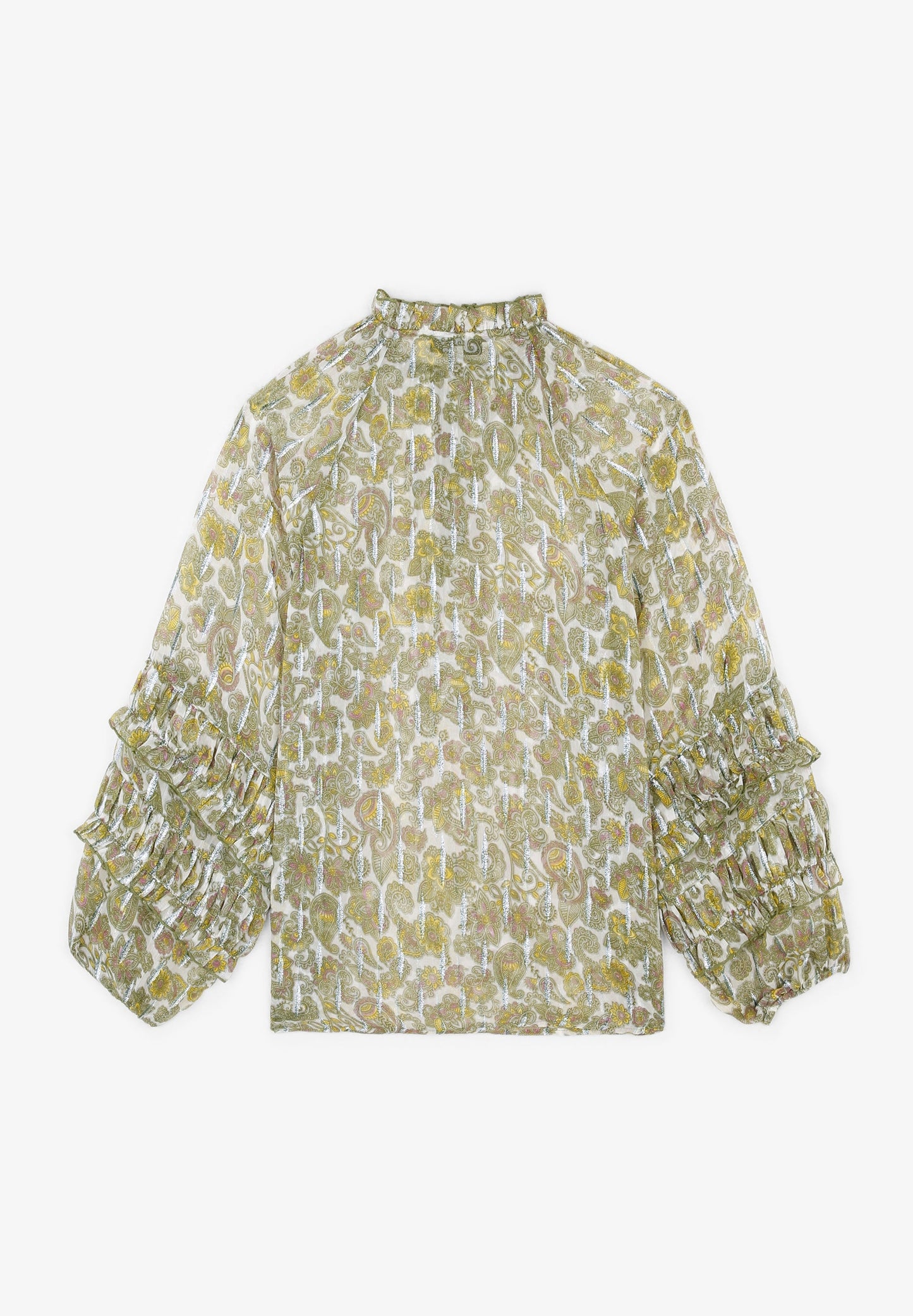 BLUSA PAISLEY LUREX