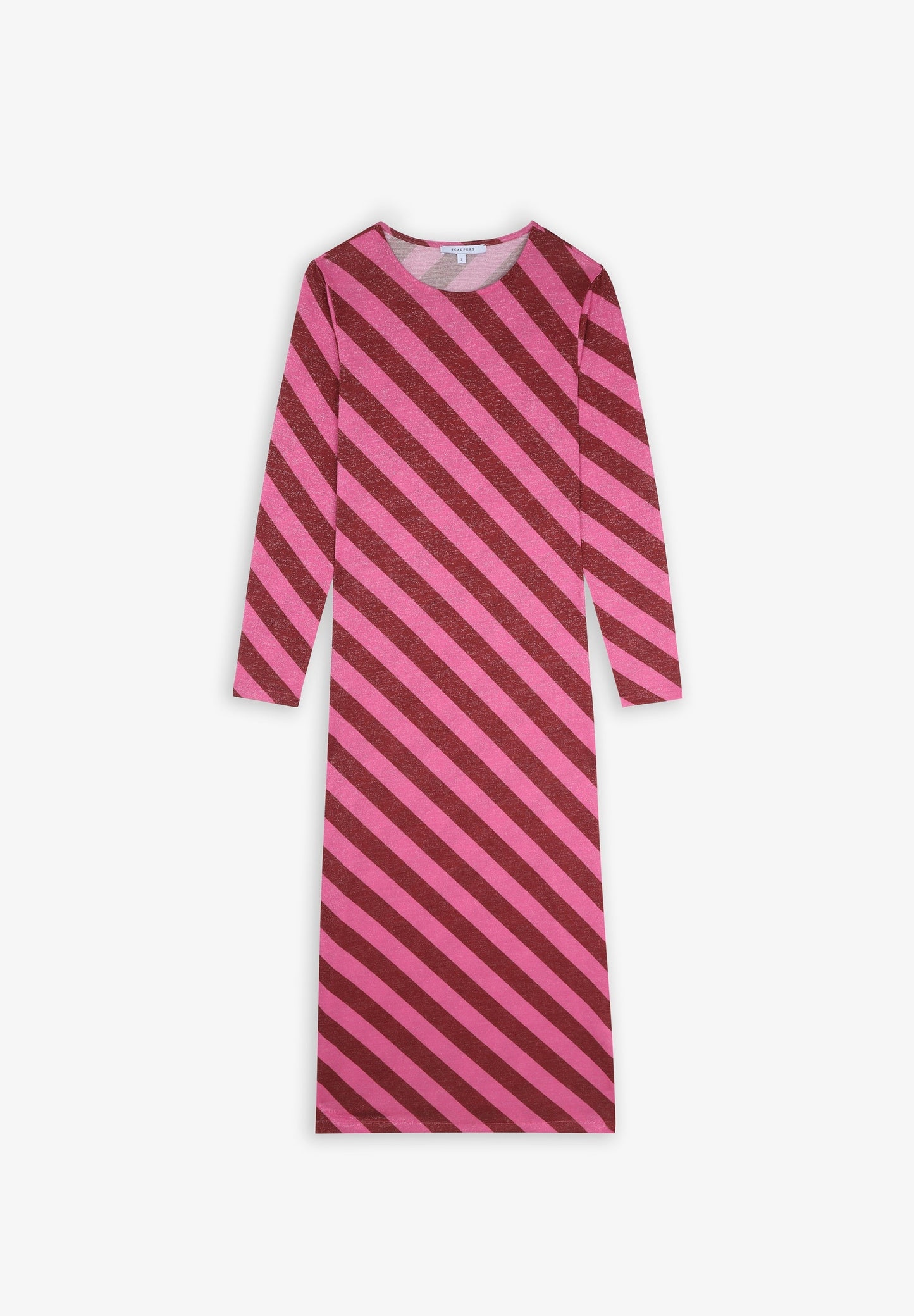 VESTIDO MIDI RAYAS