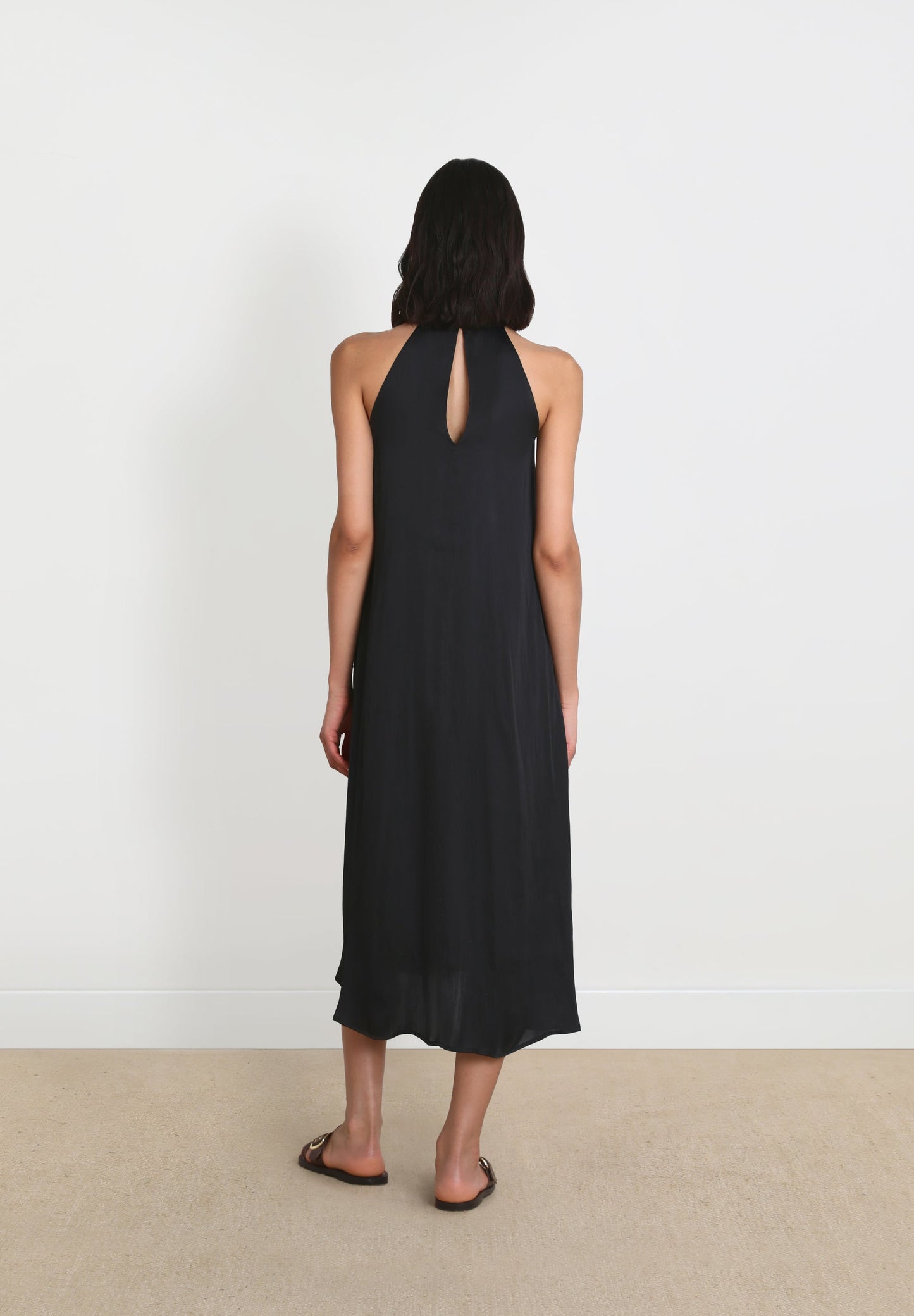 SLIP CROSS DRESS