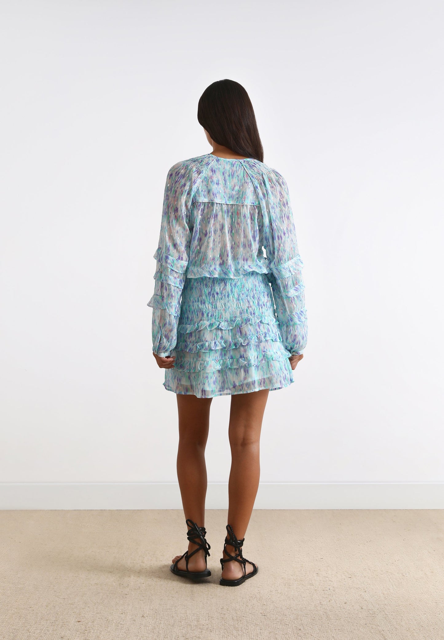 FALDA MINI VOLANTES