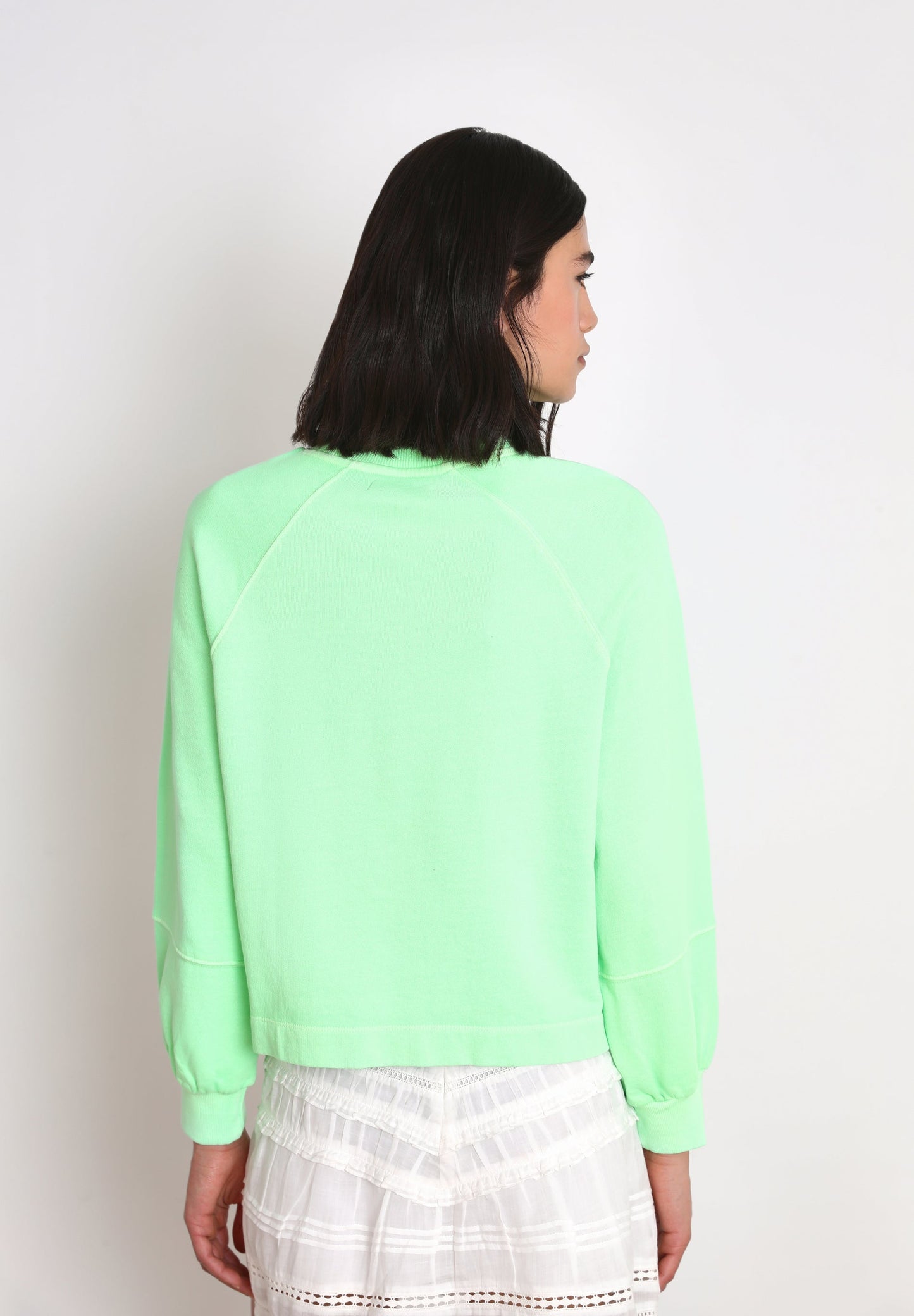 SUDADERA LAVADA MANGA RANGLAN